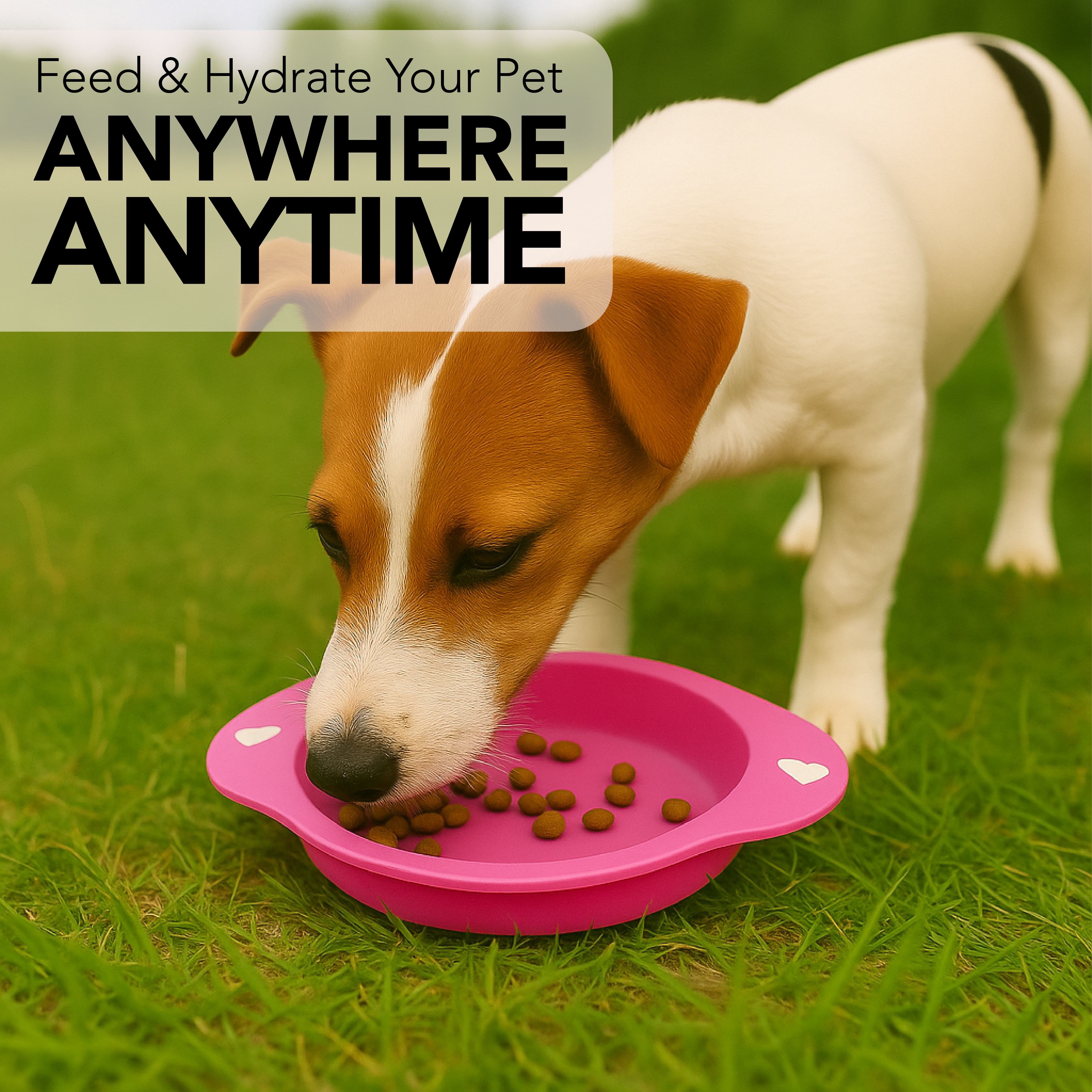 Pet Bowl - Silicone - Flatpack Design