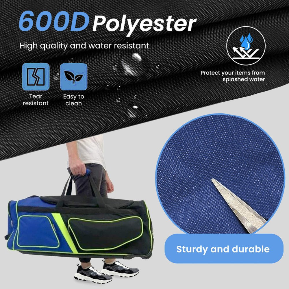 Bolsa de lona con ruedas multiusos para viajes de fin de semana