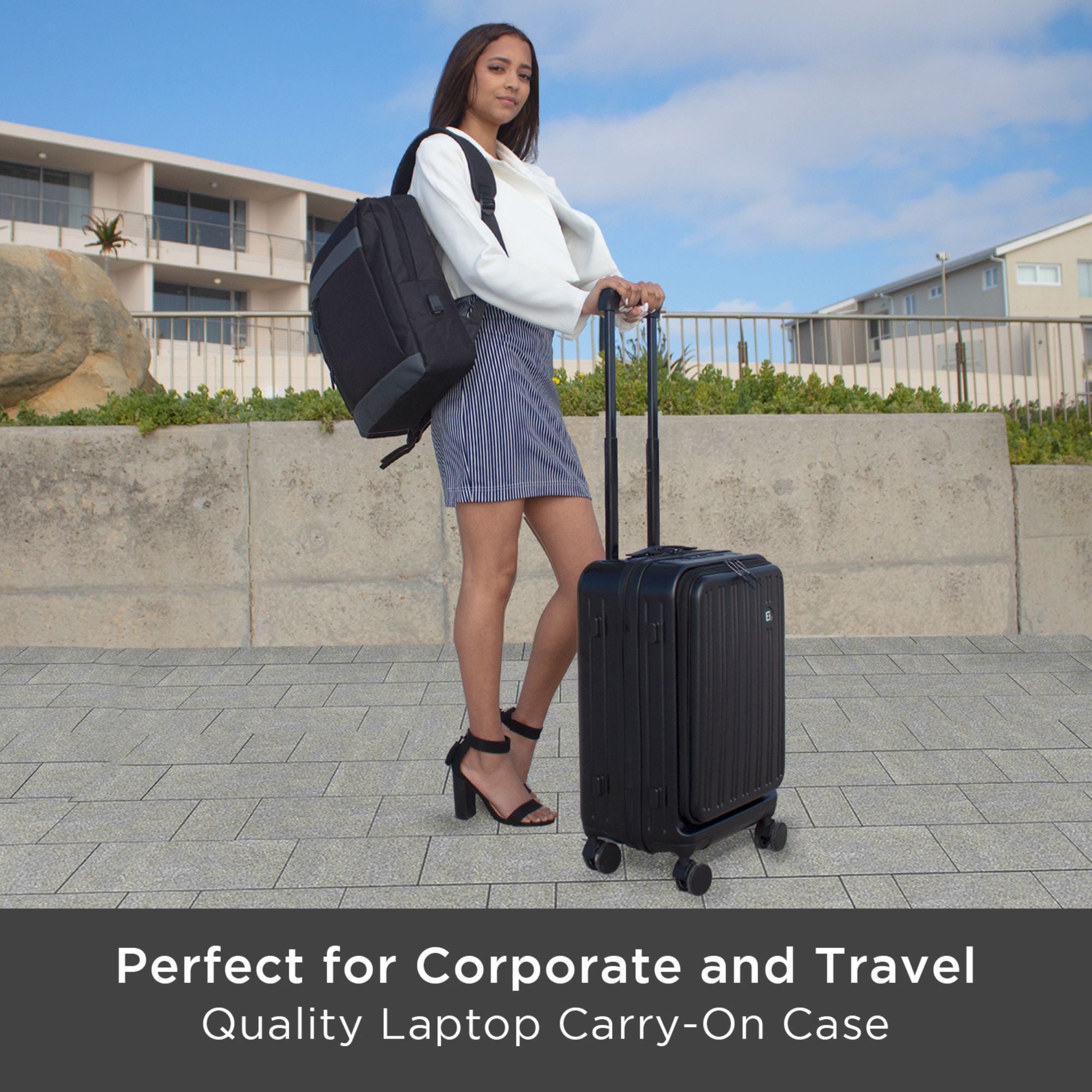 Maleta de mano Seattle Business con compartimento para ordenador portátil - 55 cm