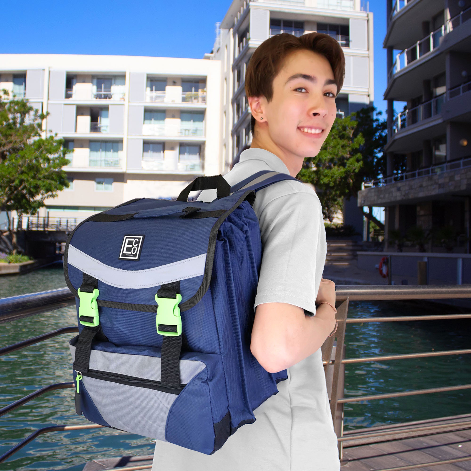 Mochila de regreso a clases de 5 divisiones