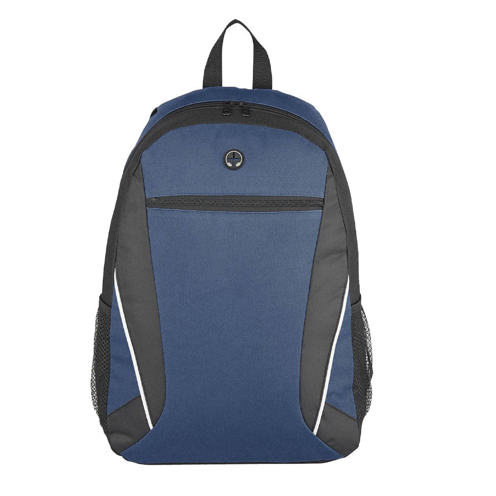 Navy Promotional Backpack - Custom Branding | 600D, 19L