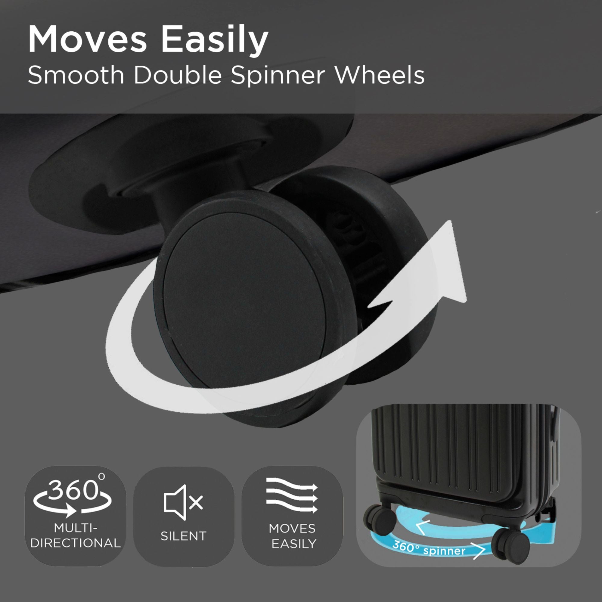 Maleta de mano Seattle Business con compartimento para ordenador portátil - 55 cm