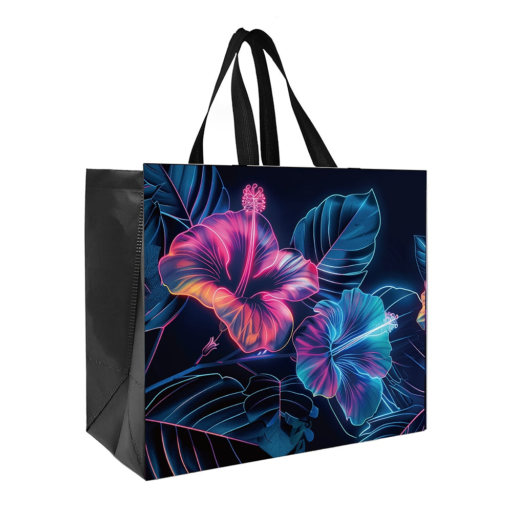 LAM03 - Botanical Prints Reusable Laminated Shopping Bag | 110GSM, 36L