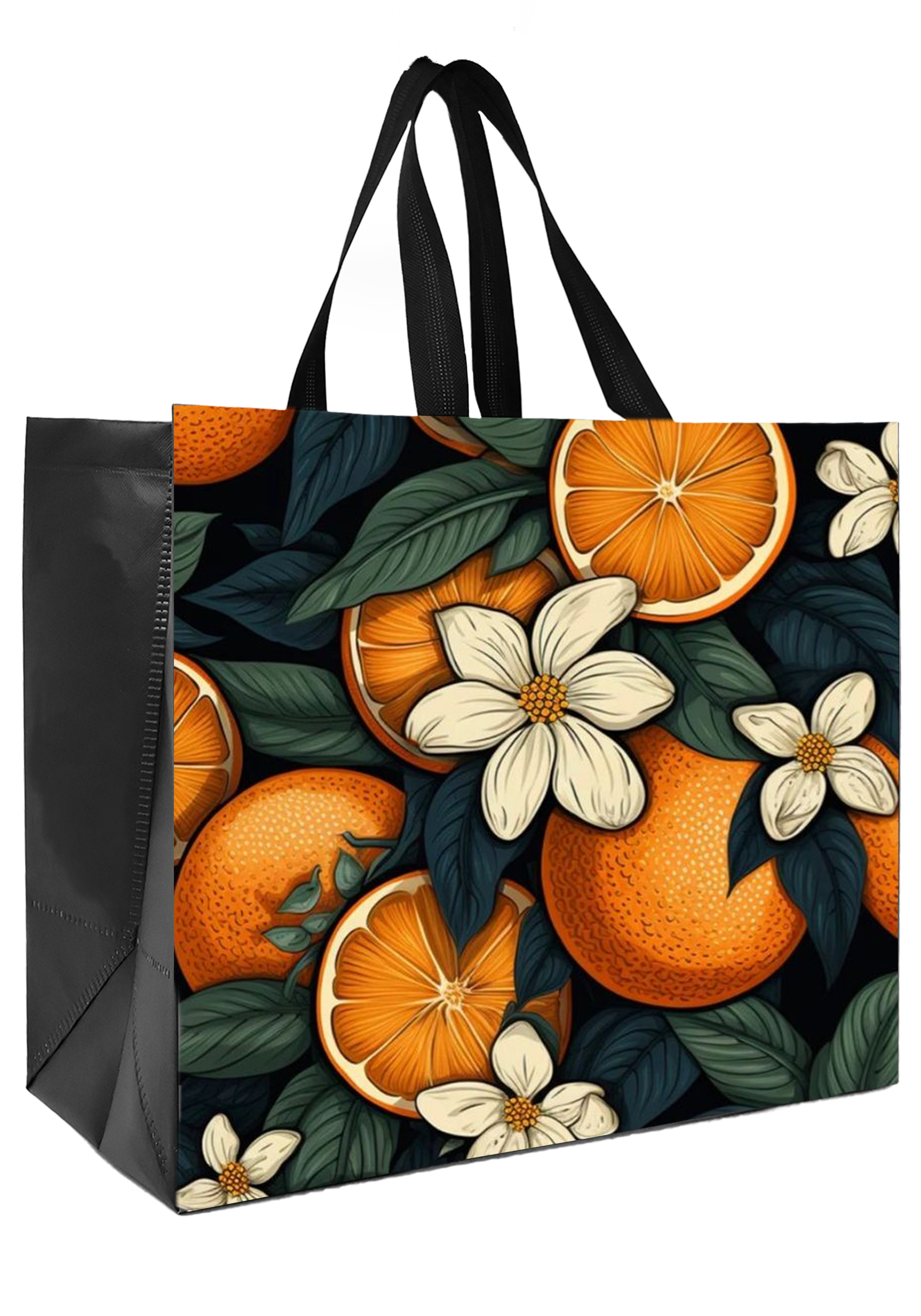 LAM03 - Assorted Design Reusable Laminated Shopping Bag | 110GSM, 36L