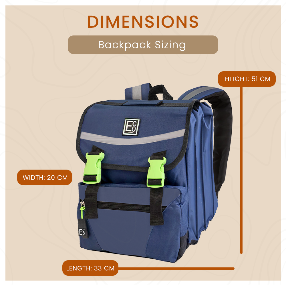 Mochila de regreso a clases de 5 divisiones