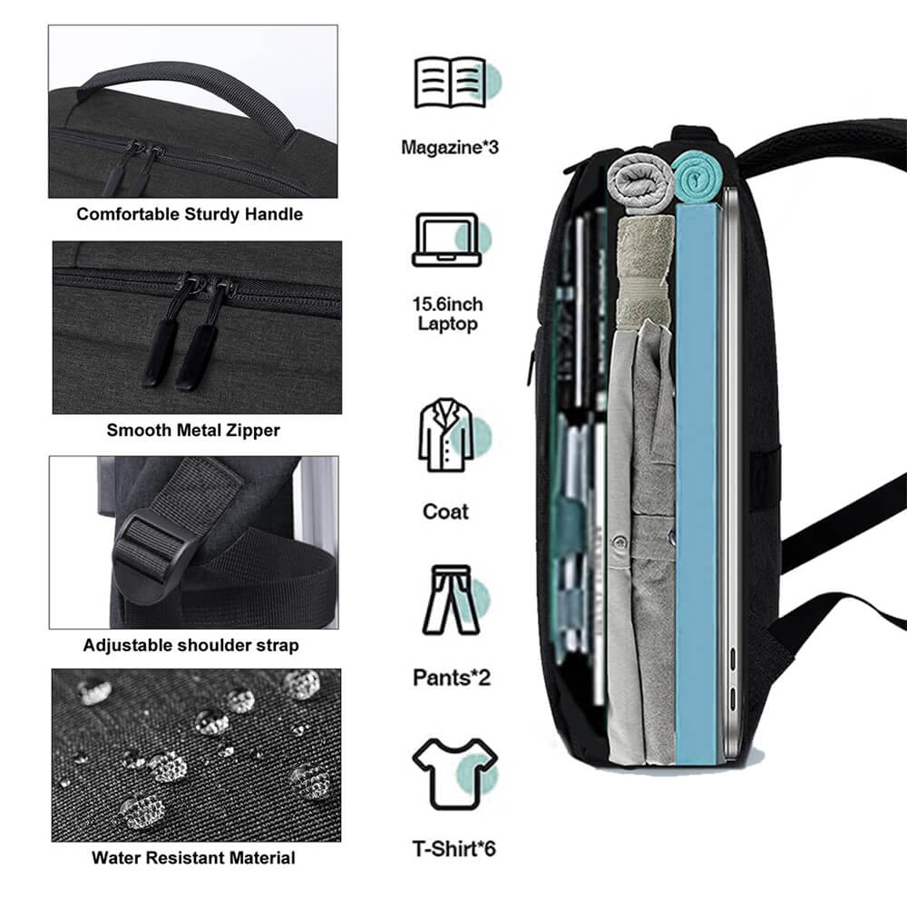 Mochila Tech para portátil con puerto de carga USB