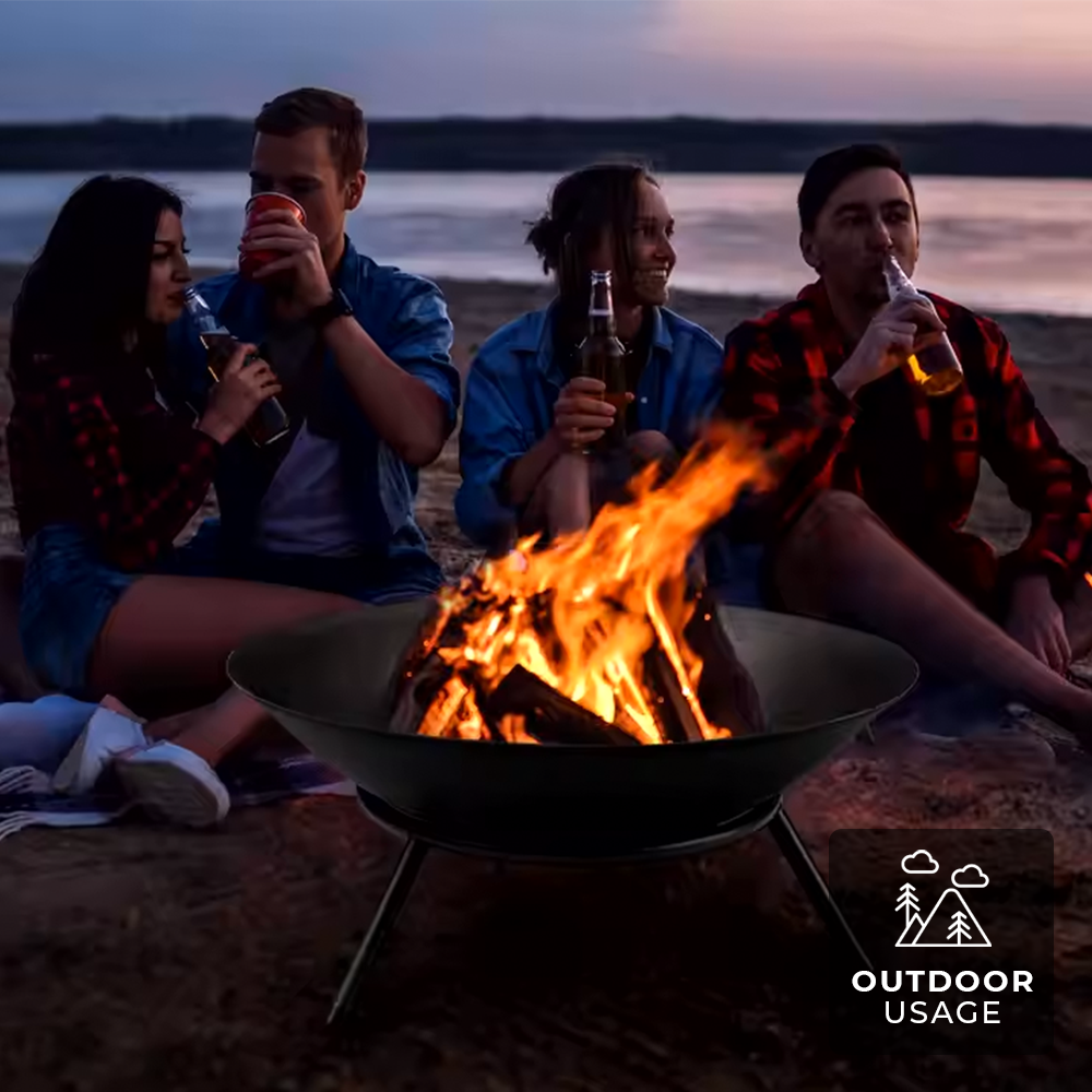 حفرة موقد الفحم - حديد الزهر - 50 سم