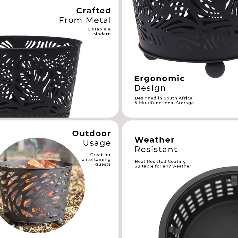 Artisinal Metal Fire Bowl