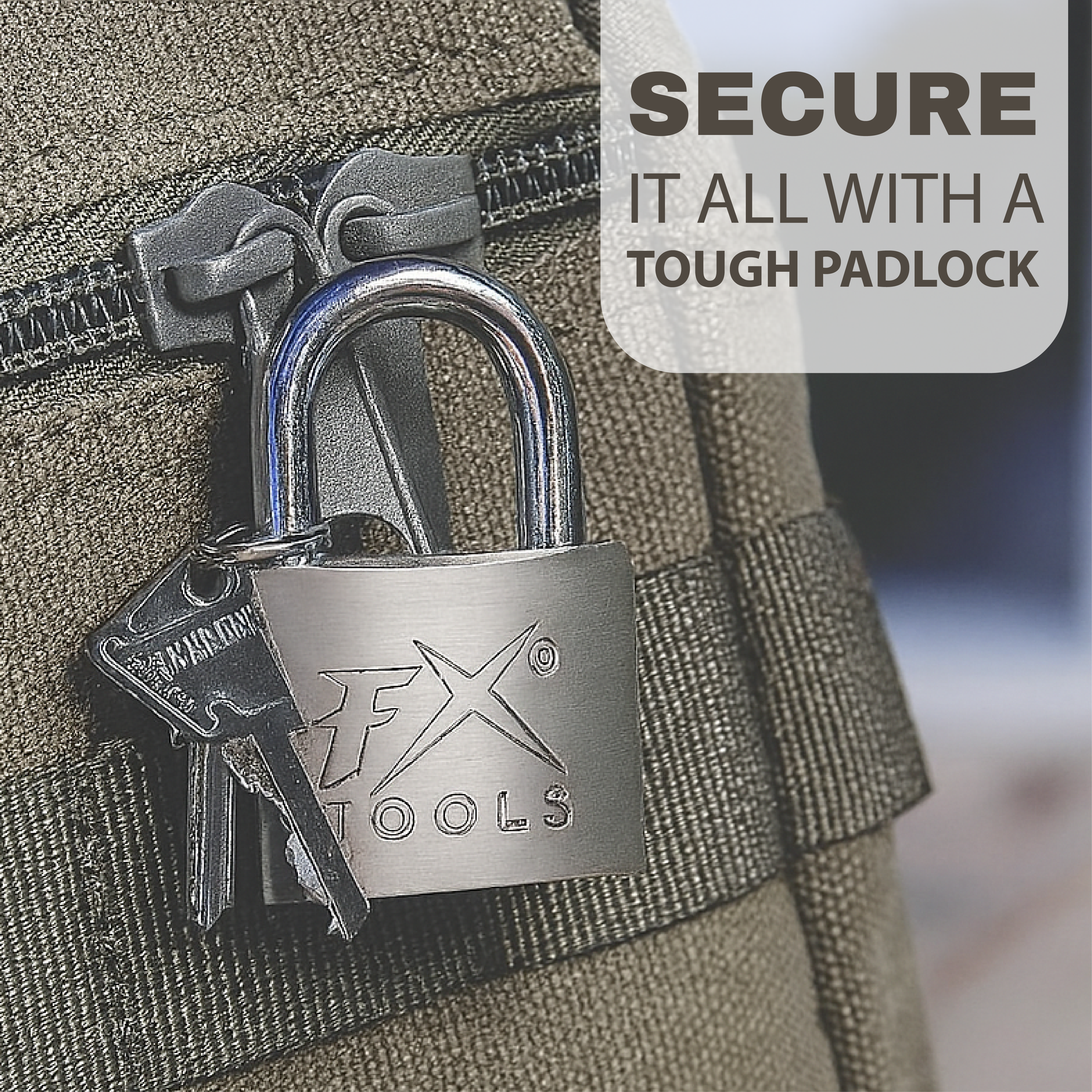 Luggage Lock Set - 3.2cm with 3 Keys
