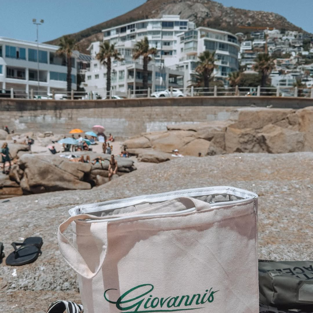 CAN03 - Plain Reusable Insulated Canvas Cooler Tote Bag | 270GSM, 27L