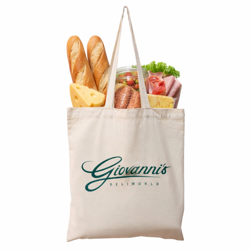 CAN02 - Plain Reusable Canvas Tote Bag | 270GSM, 18L