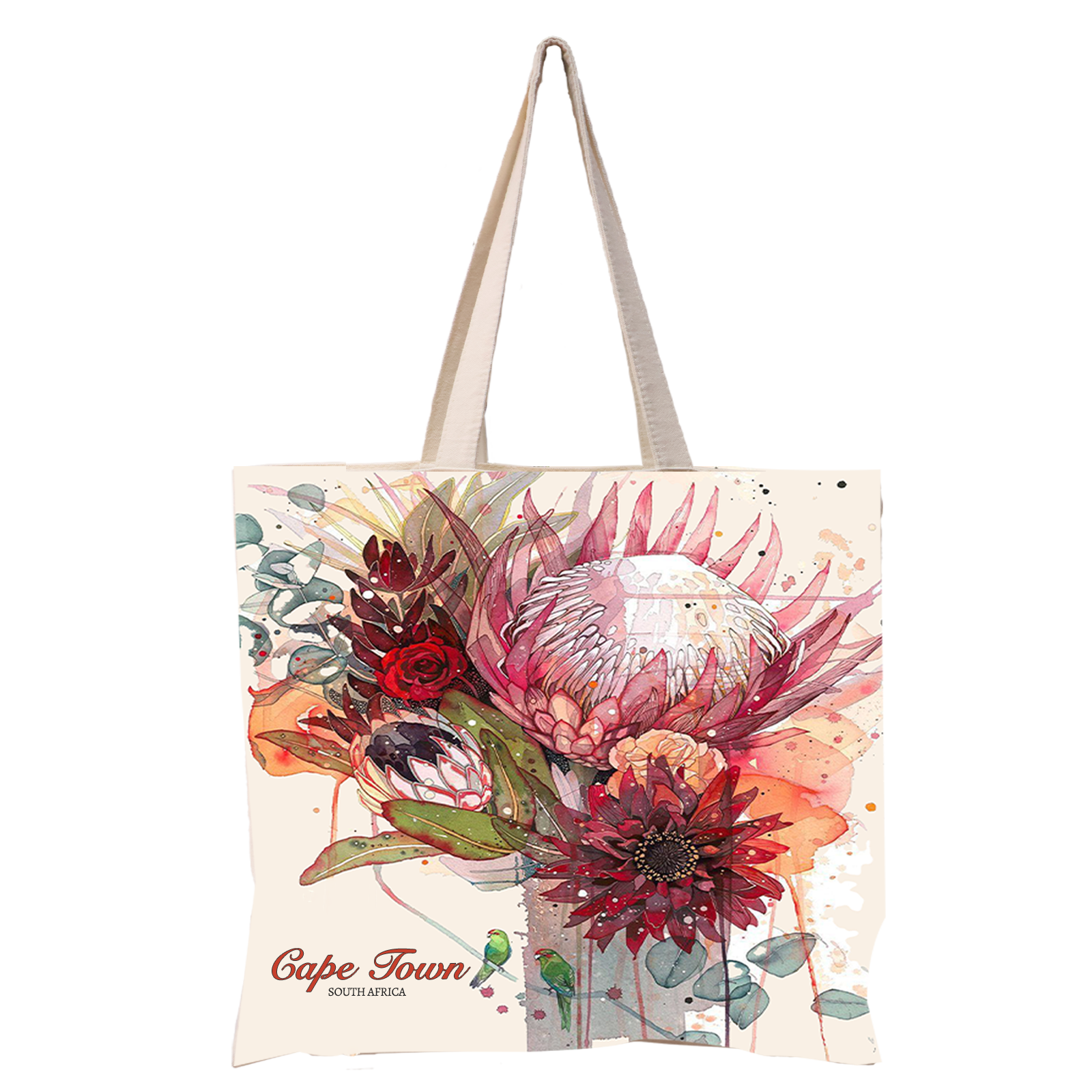 CAN02 - Cape Town Reusable Cotton Tote Bag | 270GSM, 18L