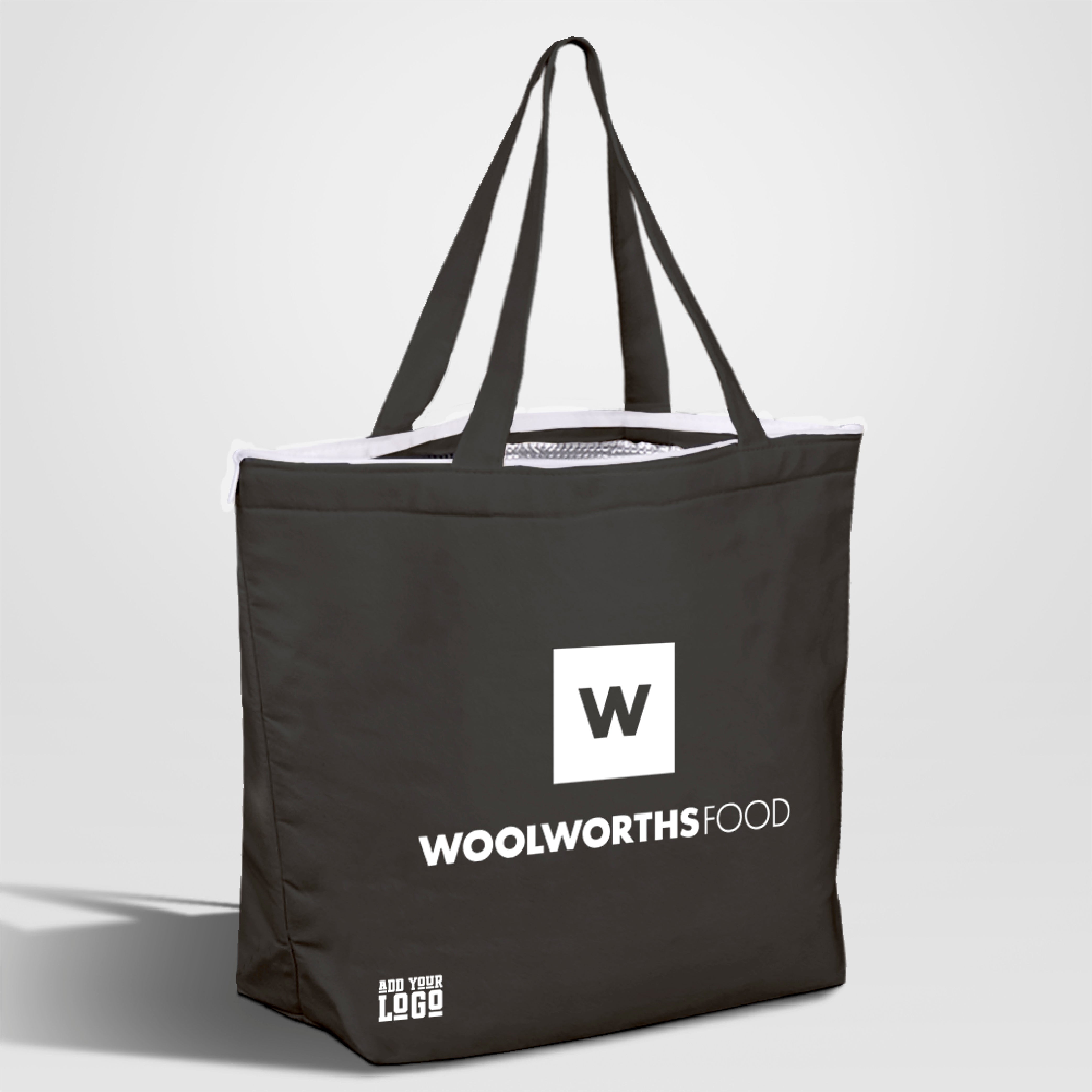 CAN03 - Plain Reusable Insulated Canvas Cooler Tote Bag | 270GSM, 27L