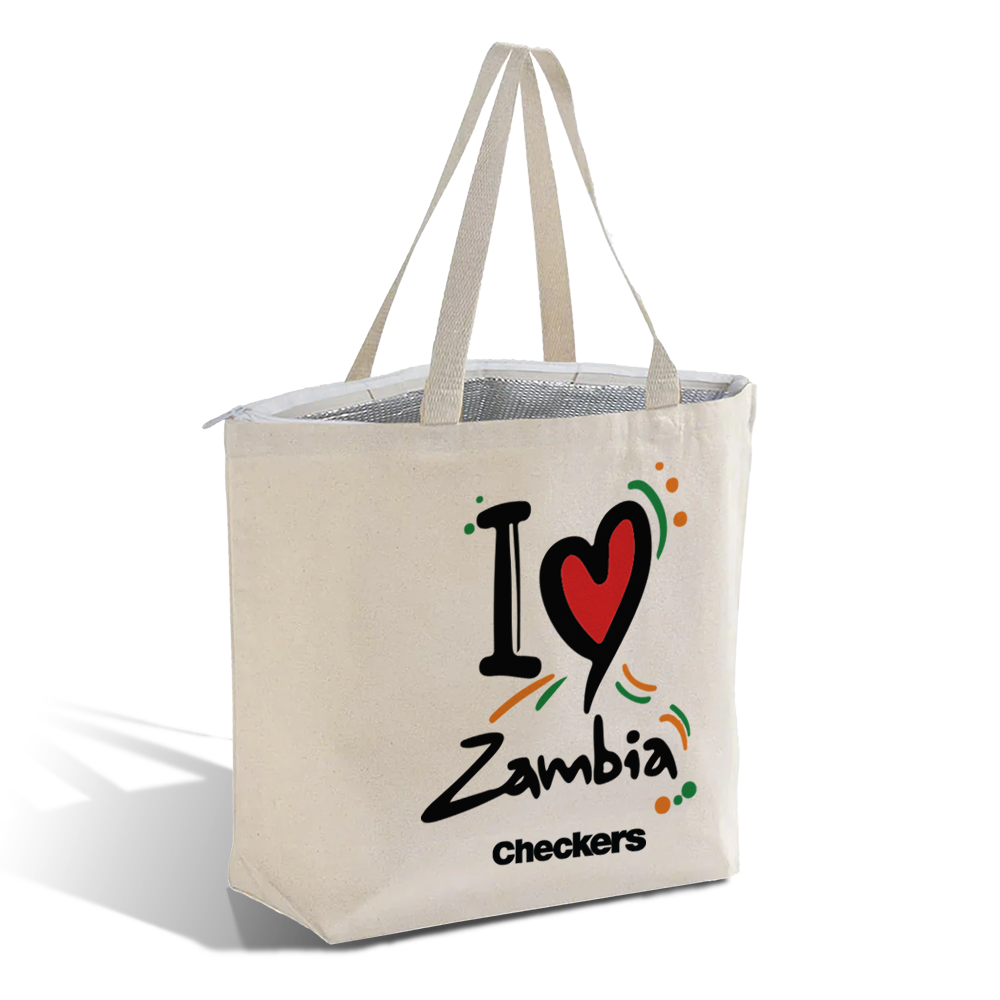 CAN03_C - Reusable Insulated Canvas Cooler Tote Bag | 270GSM, 27L