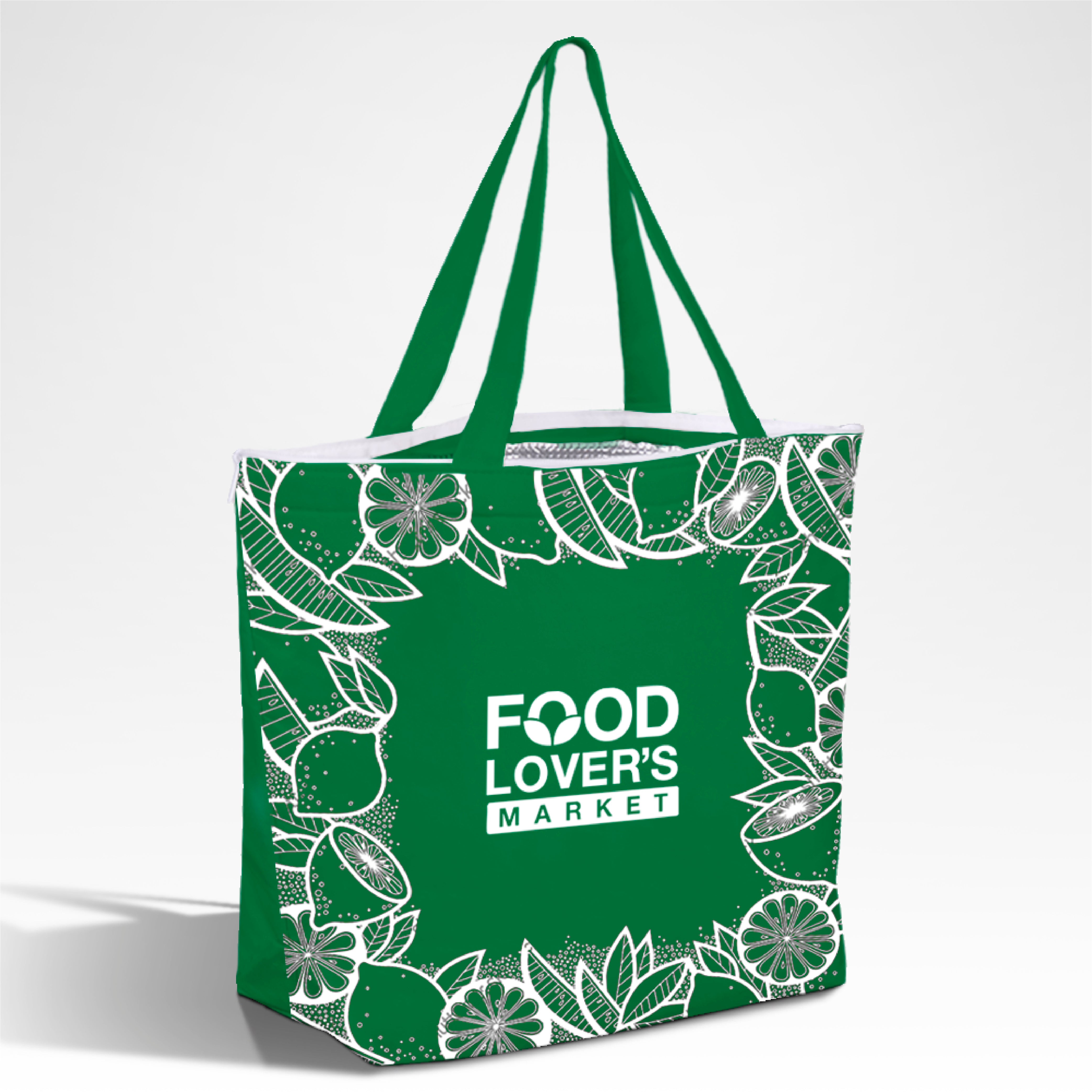 CAN03 - Plain Reusable Insulated Canvas Cooler Tote Bag | 270GSM, 27L