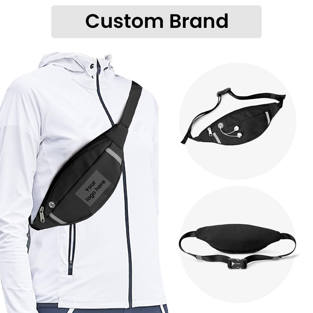 Riñonera ajustable y bolsa de luna | 1,44 l, poliéster