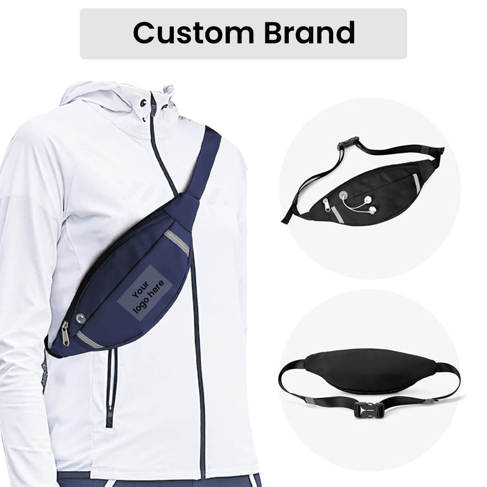 Riñonera ajustable y bolsa de luna | 1,44 l, poliéster