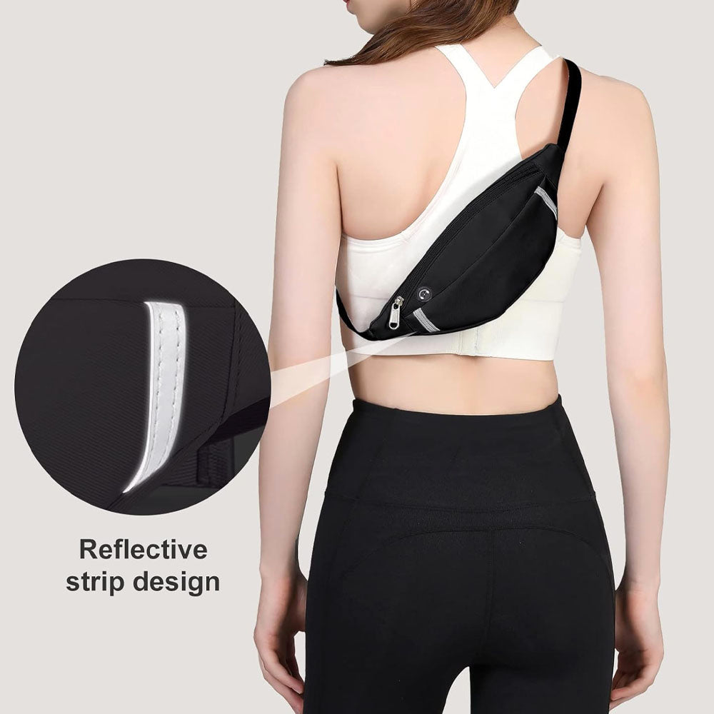 Riñonera ajustable y bolsa de luna | 1,44 l, poliéster