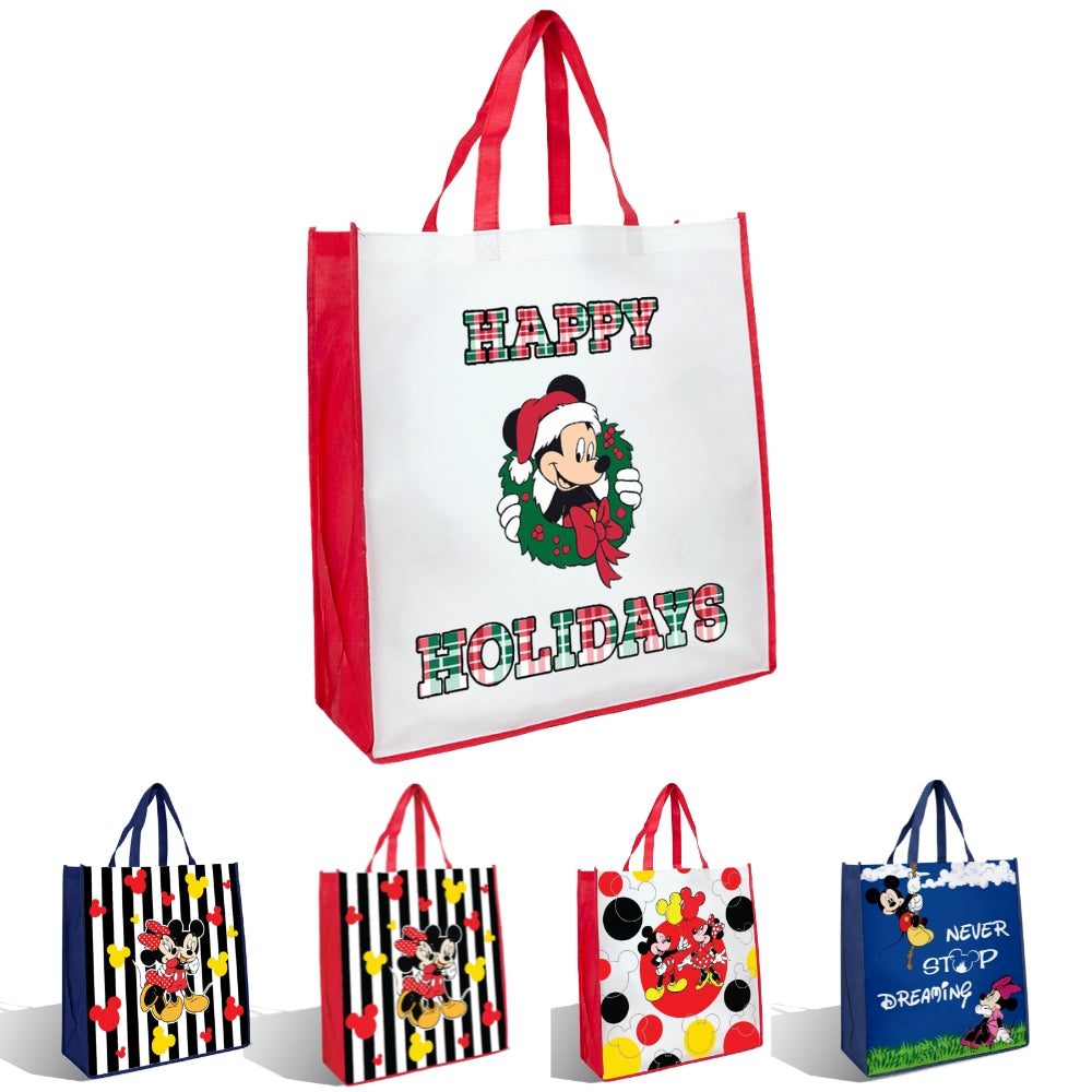 CHX-001/002 - Happy Holidays Reusable Non-Woven Shopping Bag | 33L