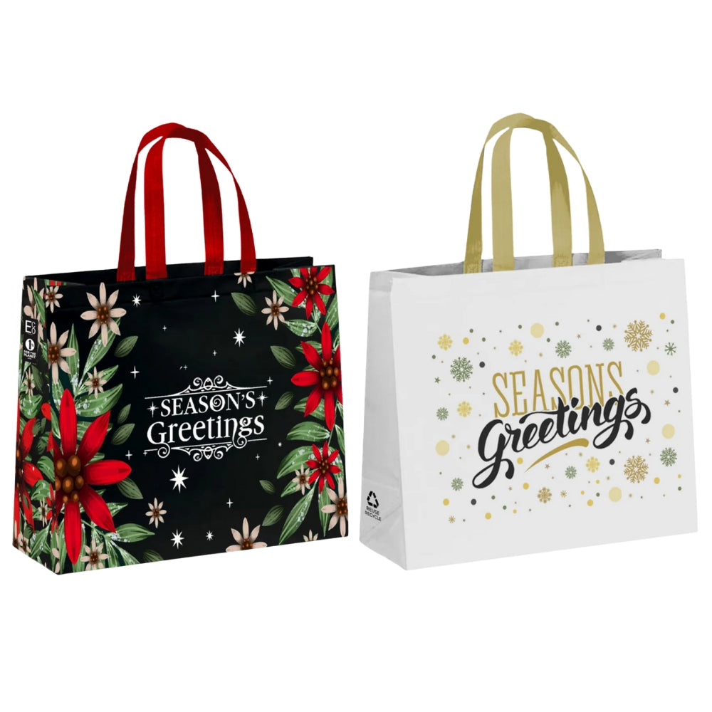 LCS - Premium Reusable Non-Woven Shopping Bag | 80GSM, 37L