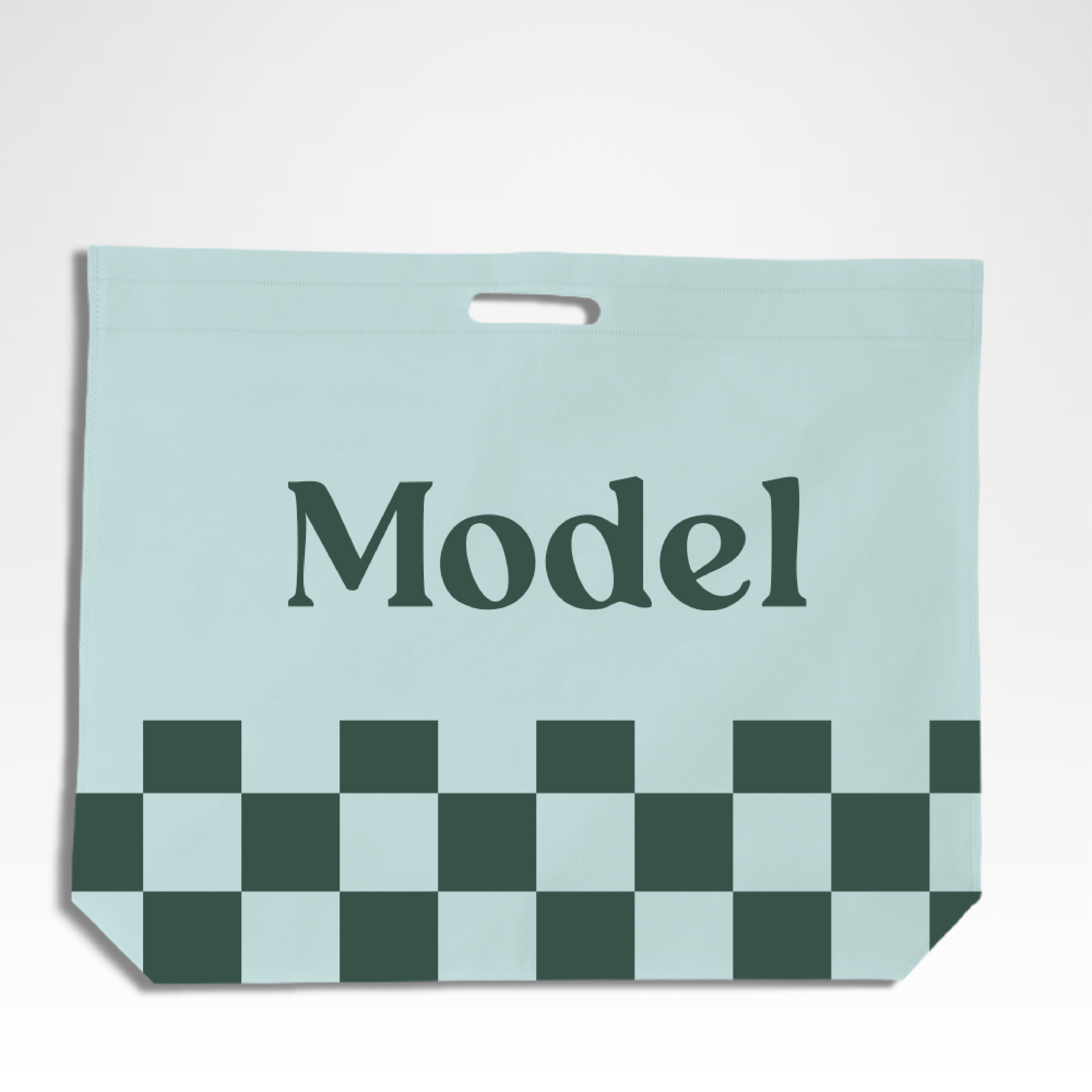 DSC01-L - Large Reusable Non-Woven Die Cut Shopping Bag | 70GSM, 35L