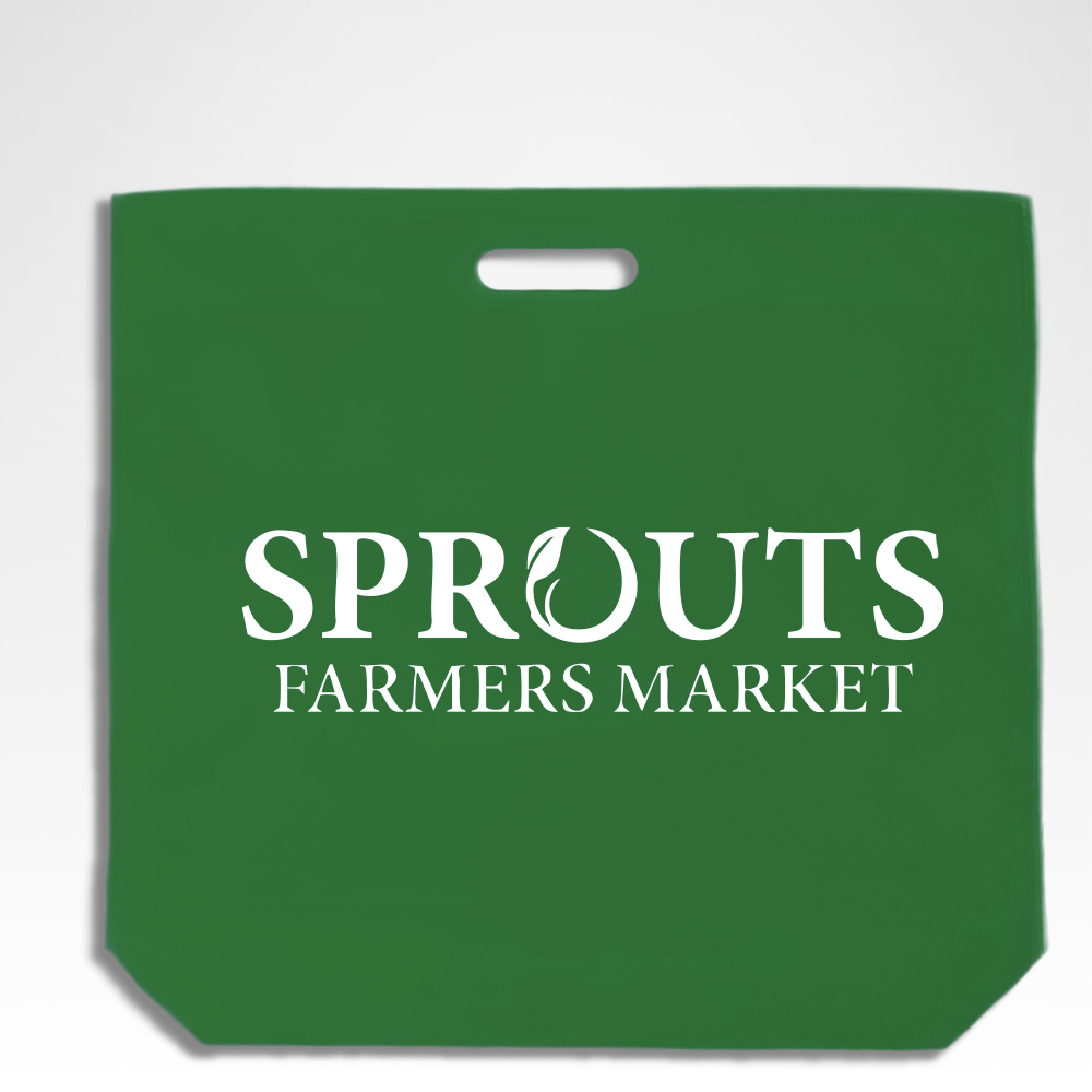 DSC01-M - Medium Reusable Non-Woven Die Cut Shopping Bag | 70GSM, 24L