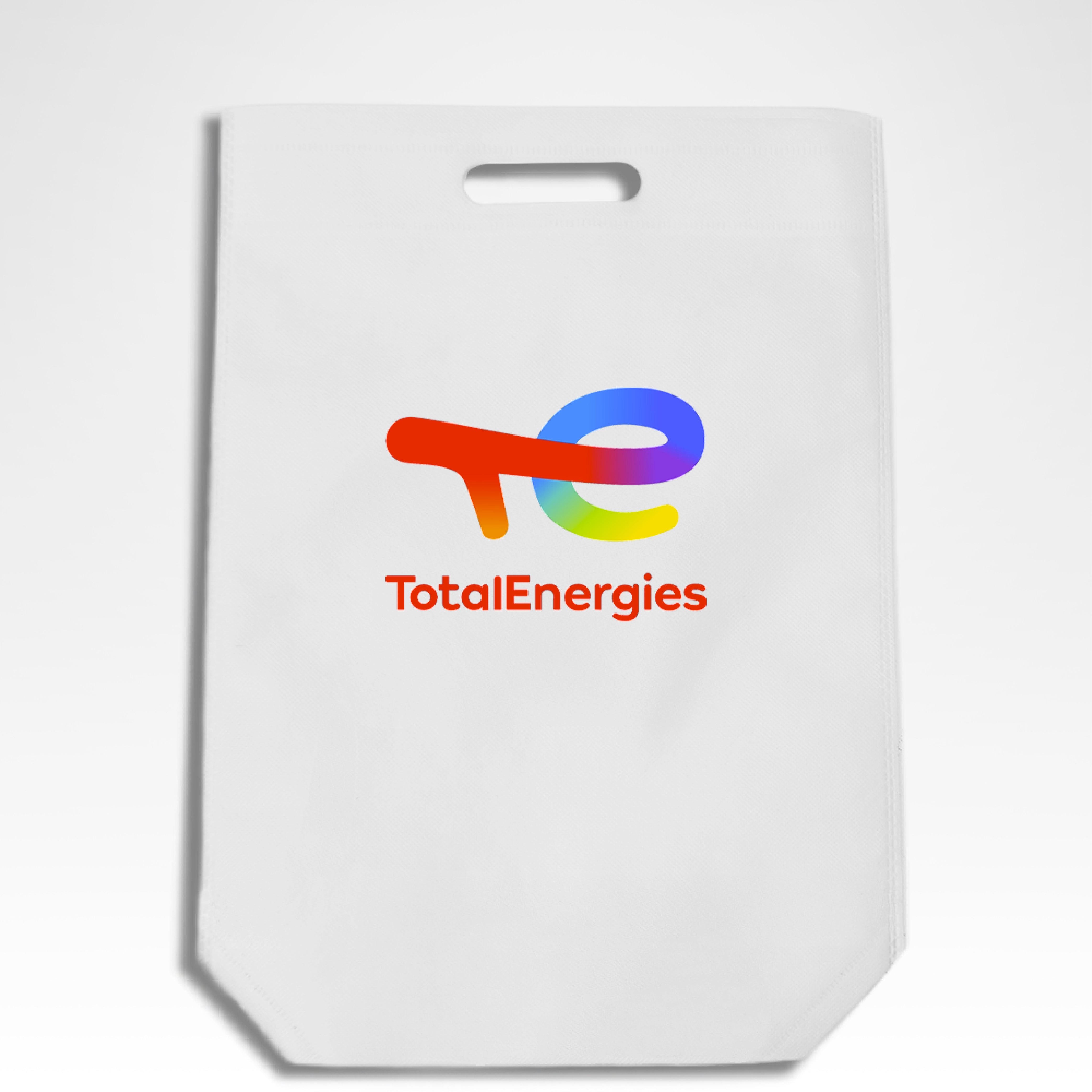DSC01-S -Small Reusable Non-Woven Die Cut Shopping Bag | 50GSM, 14L