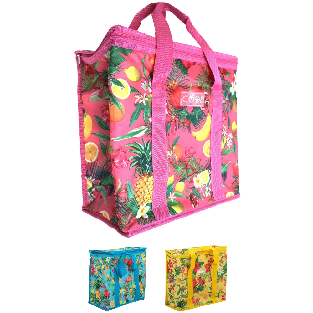 Cooler Bag Insulated with Handles - 16 Litres - Tropical Design