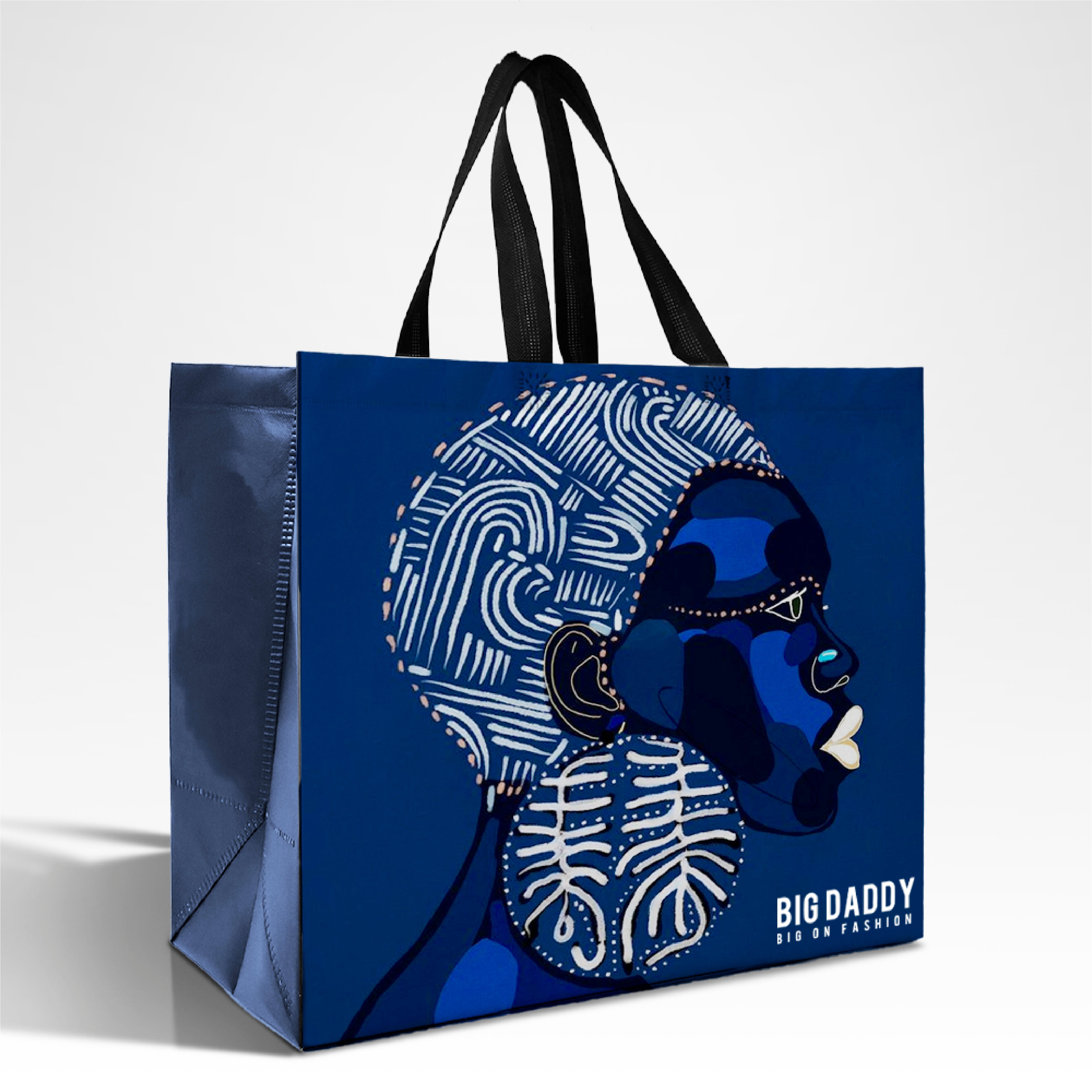 LAM01 - Multi Design Reusable Laminated Shopping Bag | 110GSM, 36L