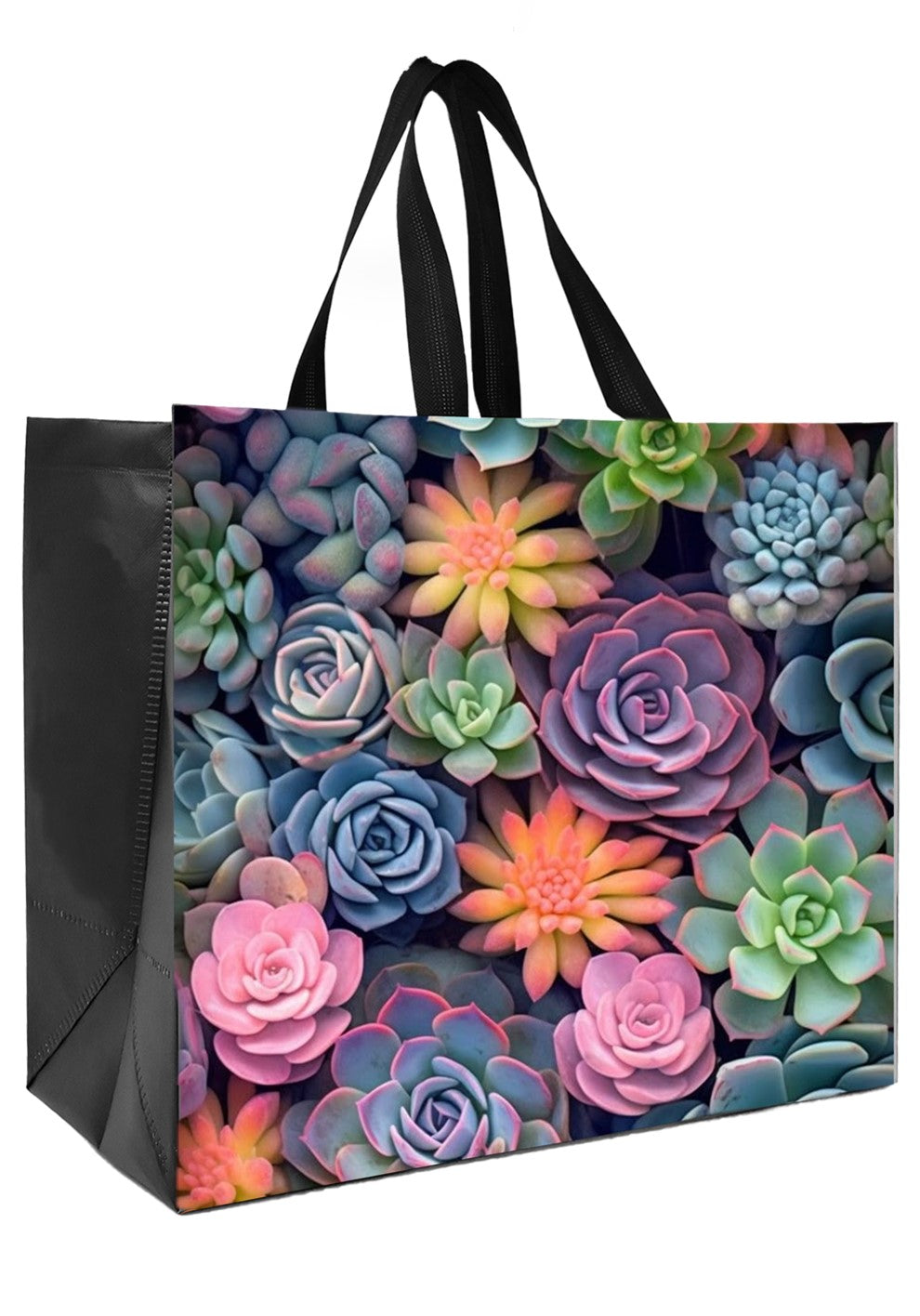 LAM03 - Assorted Design Reusable Laminated Shopping Bag | 110GSM, 36L