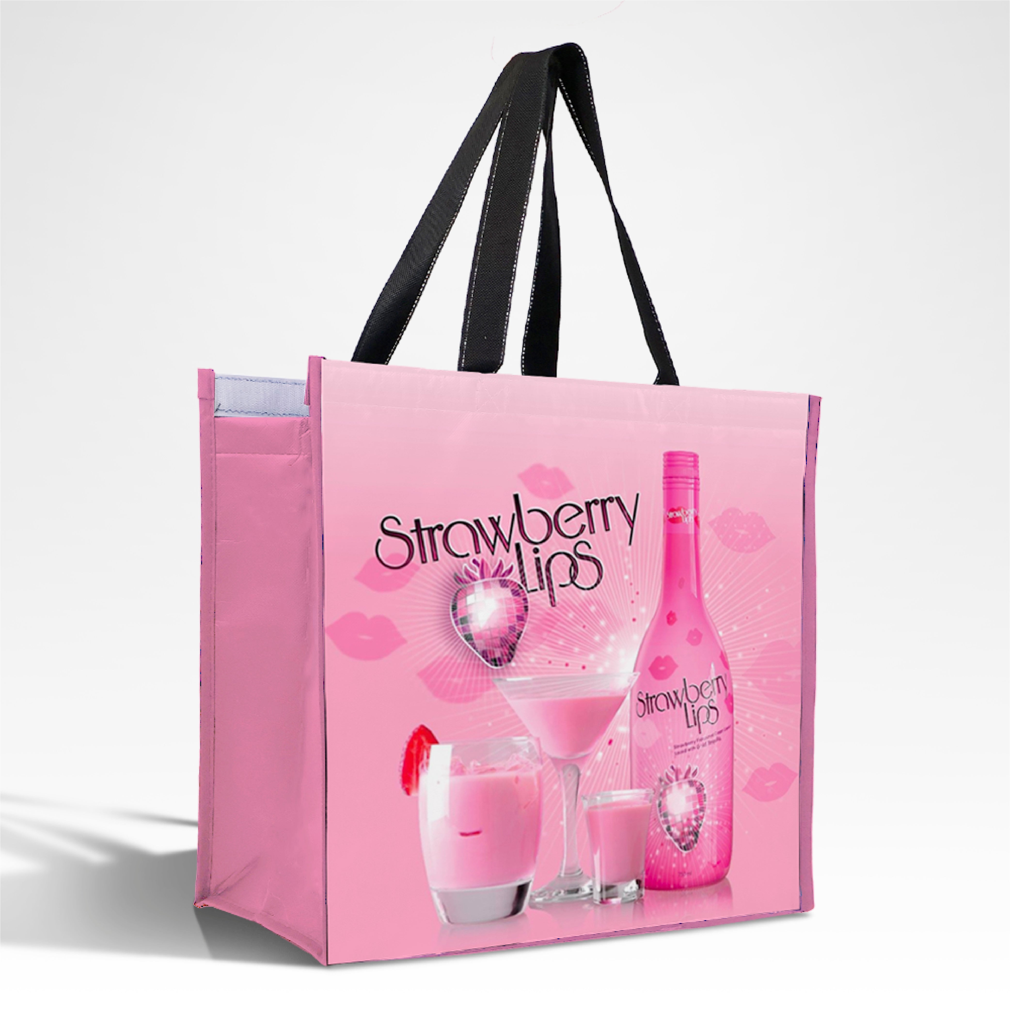 LAMCO - Assorted Design Reusable Laminated Cooler Shopping Bag | 70GSM, 28L