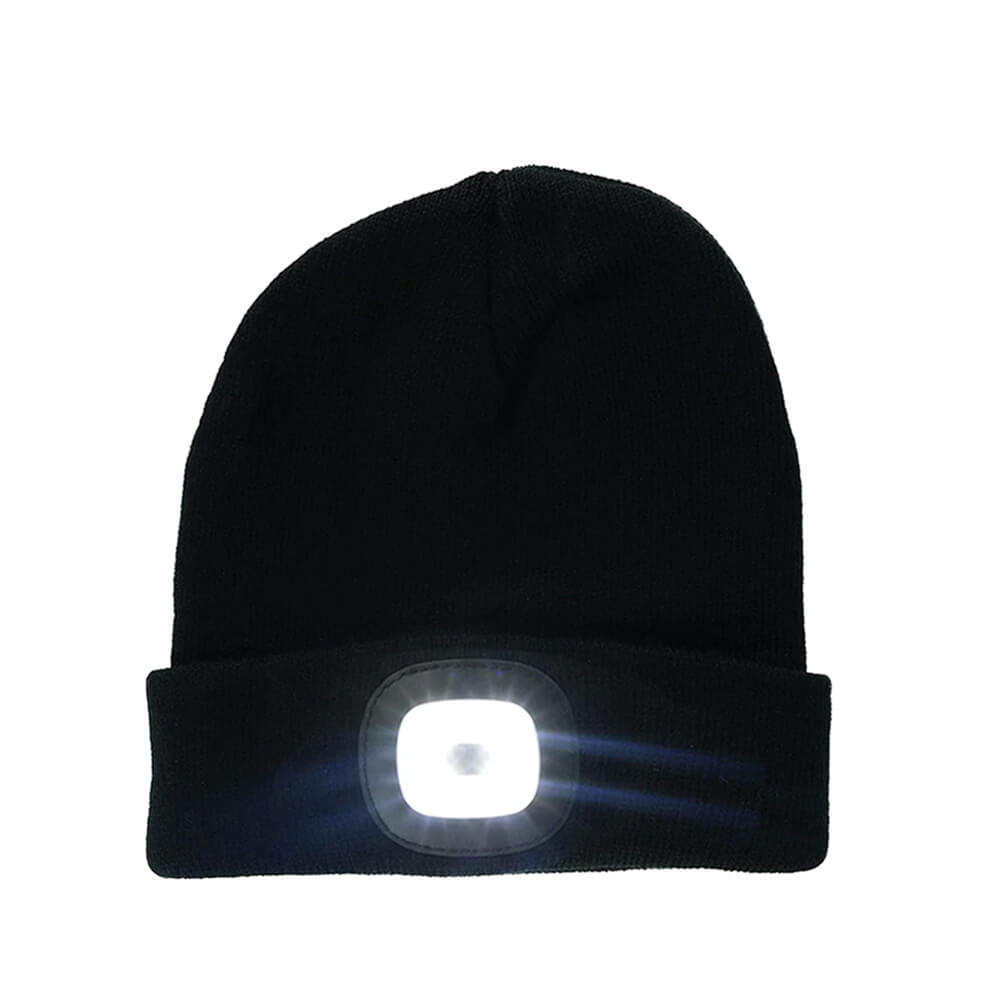 Beanie with LED Head Light