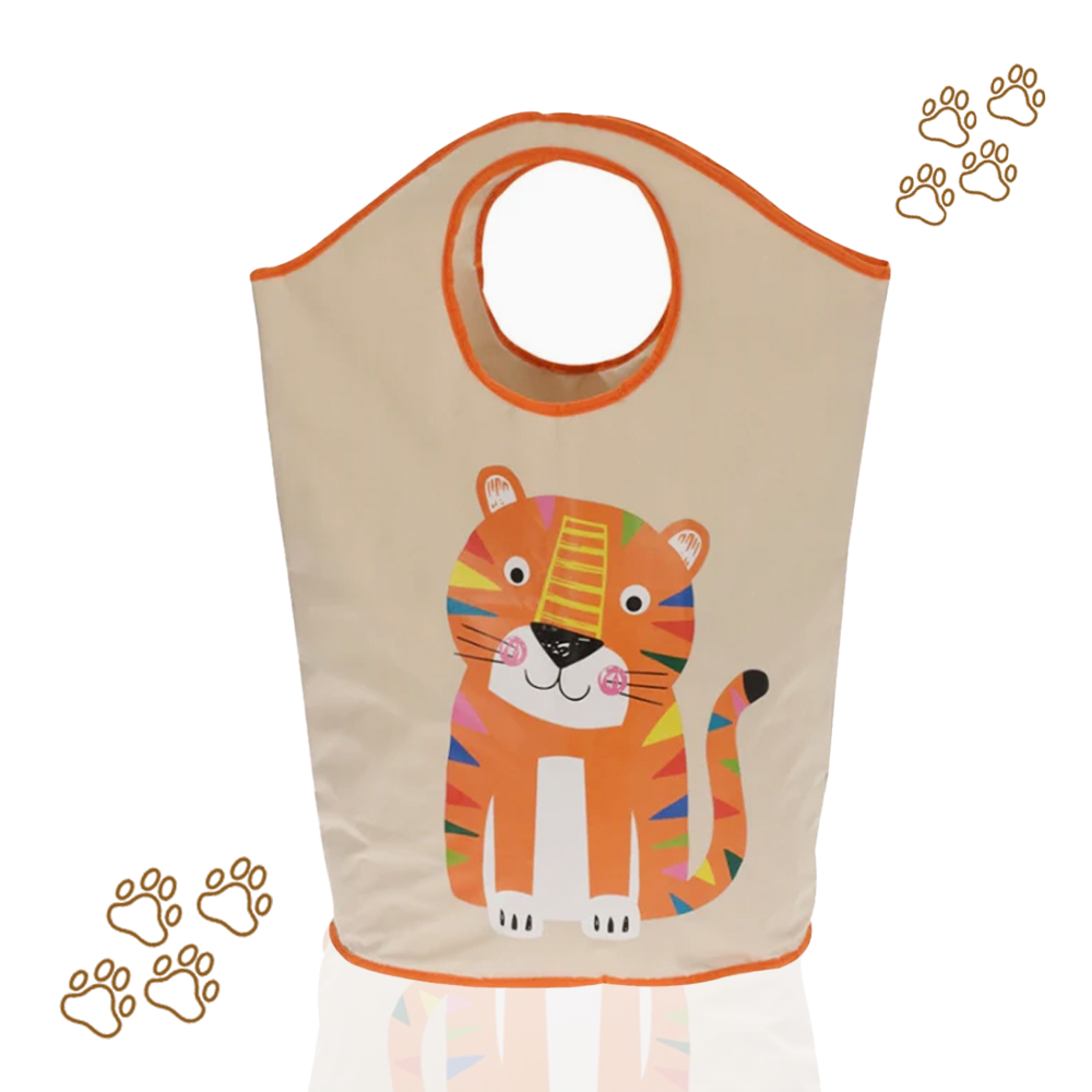 Bolsa de almacenamiento para ropa sucia con asas - 76 L