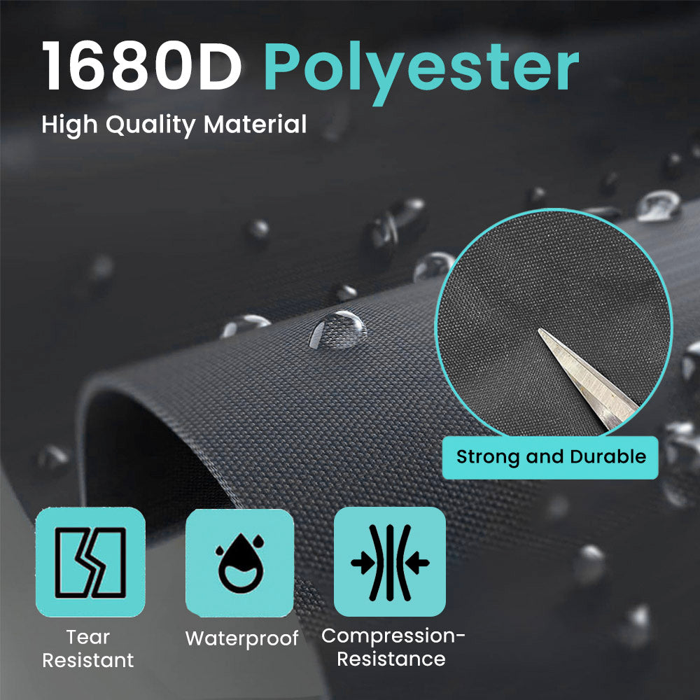 مجموعة حقائب سفر موناكو الناعمة، 4 قطع - أسود