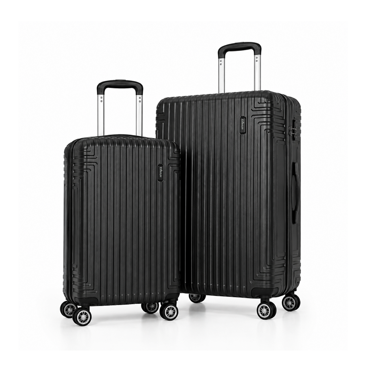 Madrid 2-Piece Hardshell Luggage Set (55cm & 75cm)