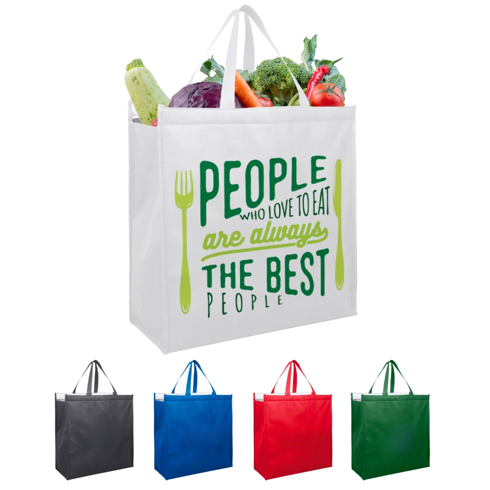 NWCO-1 - Plain Reusable Non-Woven Cooler Shopping Bag | 70GSM, 29L