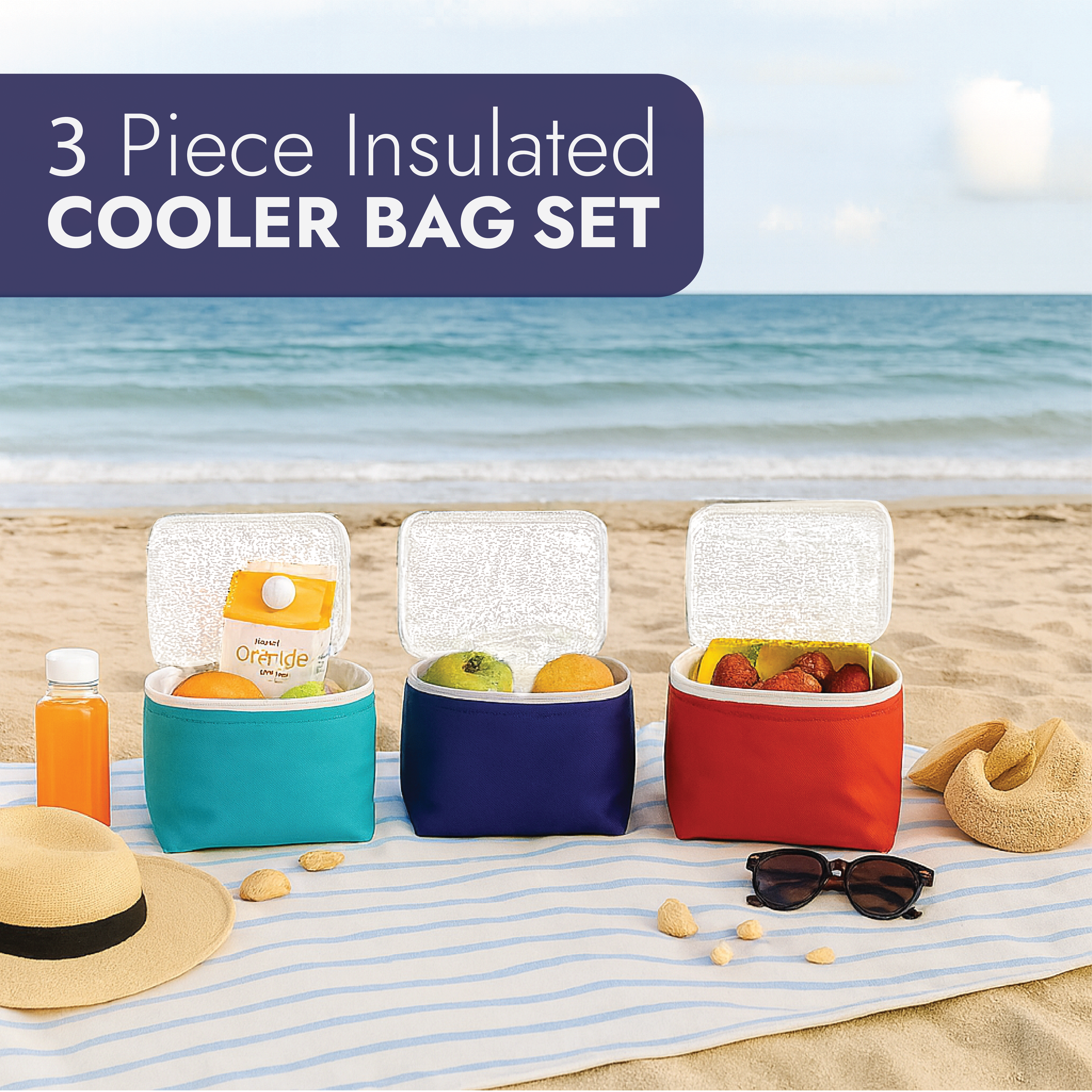 PX23 - Small Reusable Insulated Cooler Bag | Flat-Pack, 4kg Capacity