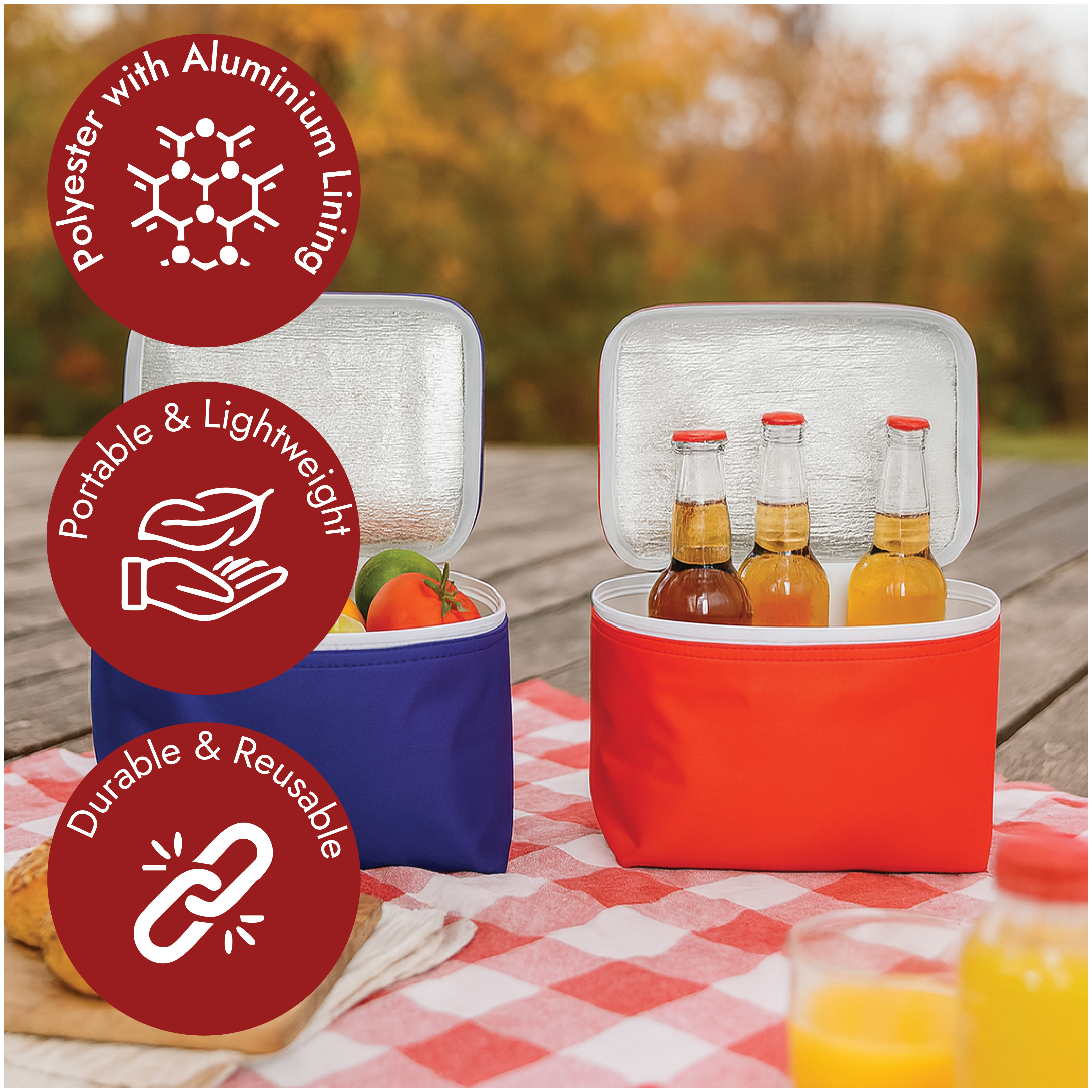 PX23 - Small Reusable Insulated Cooler Bag | Flat-Pack, 4kg Capacity