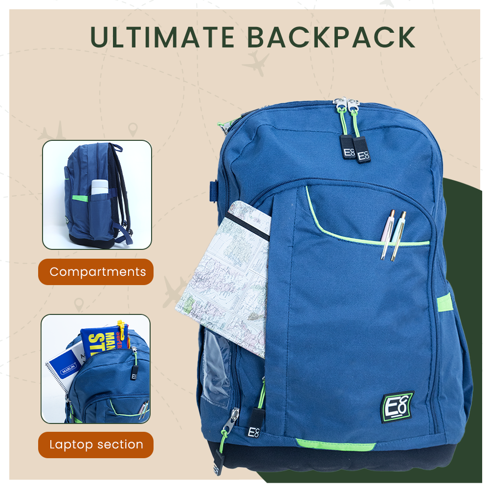 Mochila para estudiantes All Essential - Azul marino