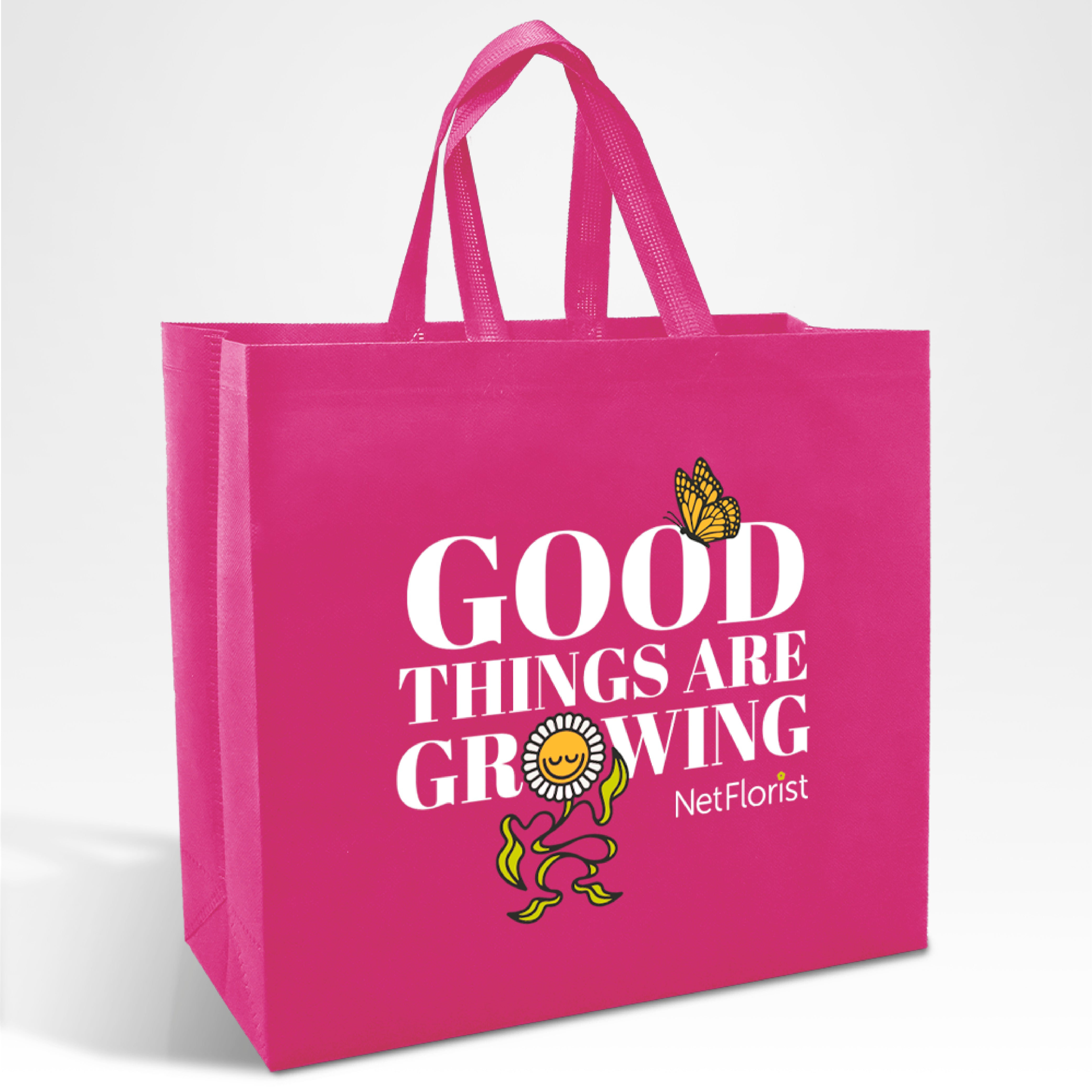 SHOP39 - Medium Reusable Non-Woven Shopping Bag | 70GSM, 18L