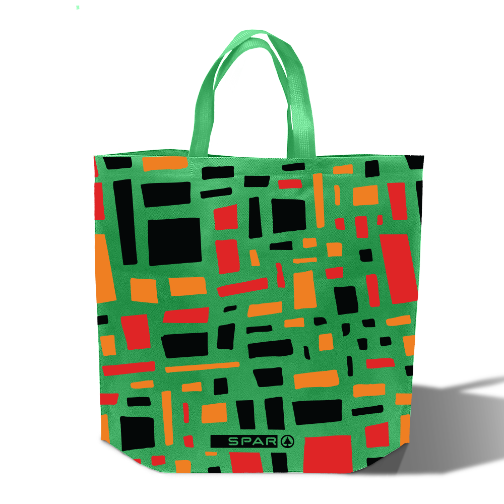 SHOP40_S - Large Reusable Non-Woven Shopping Bag | 70GSM, 29L