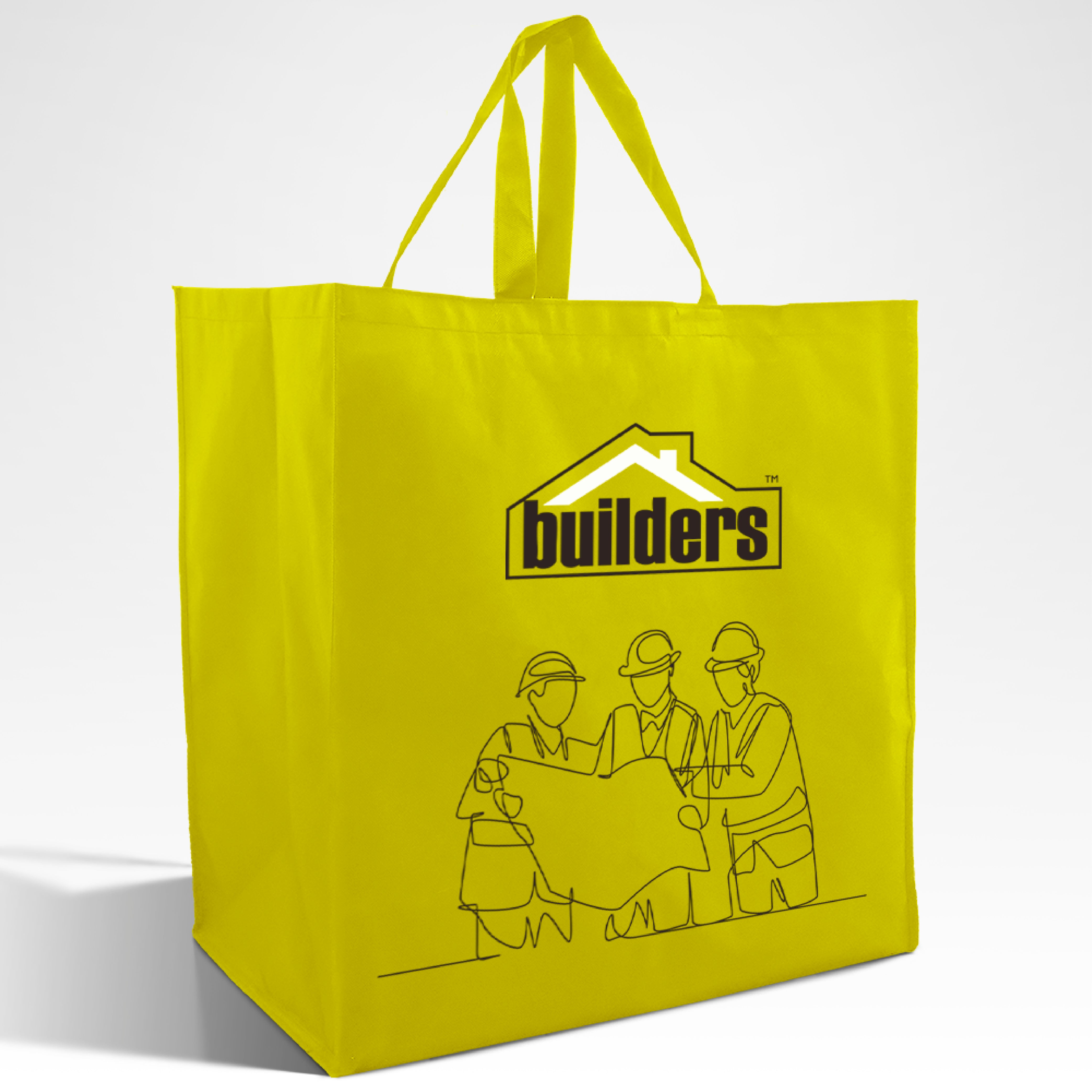 SHOP55 - XXL Reusable Non-Woven Shopping Bag | 70GSM, 76L