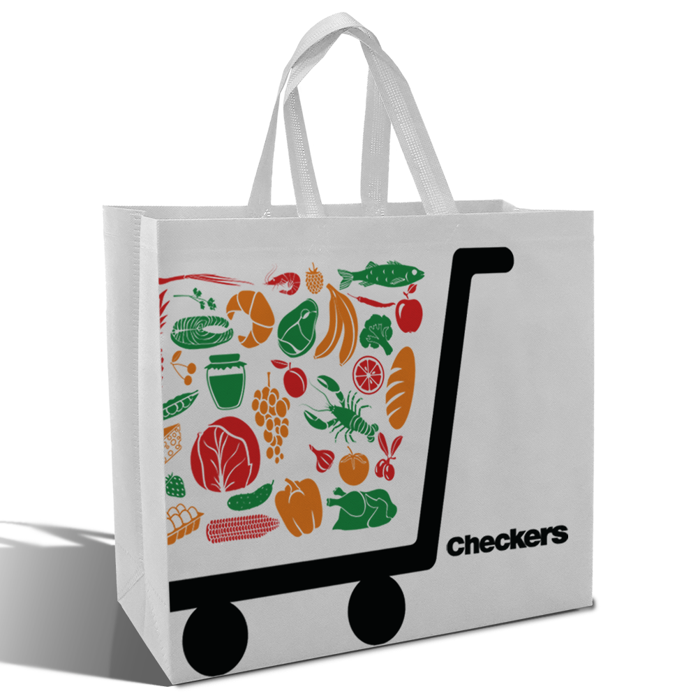 SHOP39 - Medium Reusable Non-Woven Shopping Bag | 70GSM, 18L