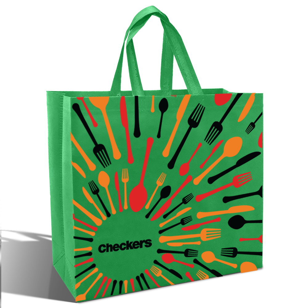 SHOP39 - Medium Reusable Non-Woven Shopping Bag | 70GSM, 18L