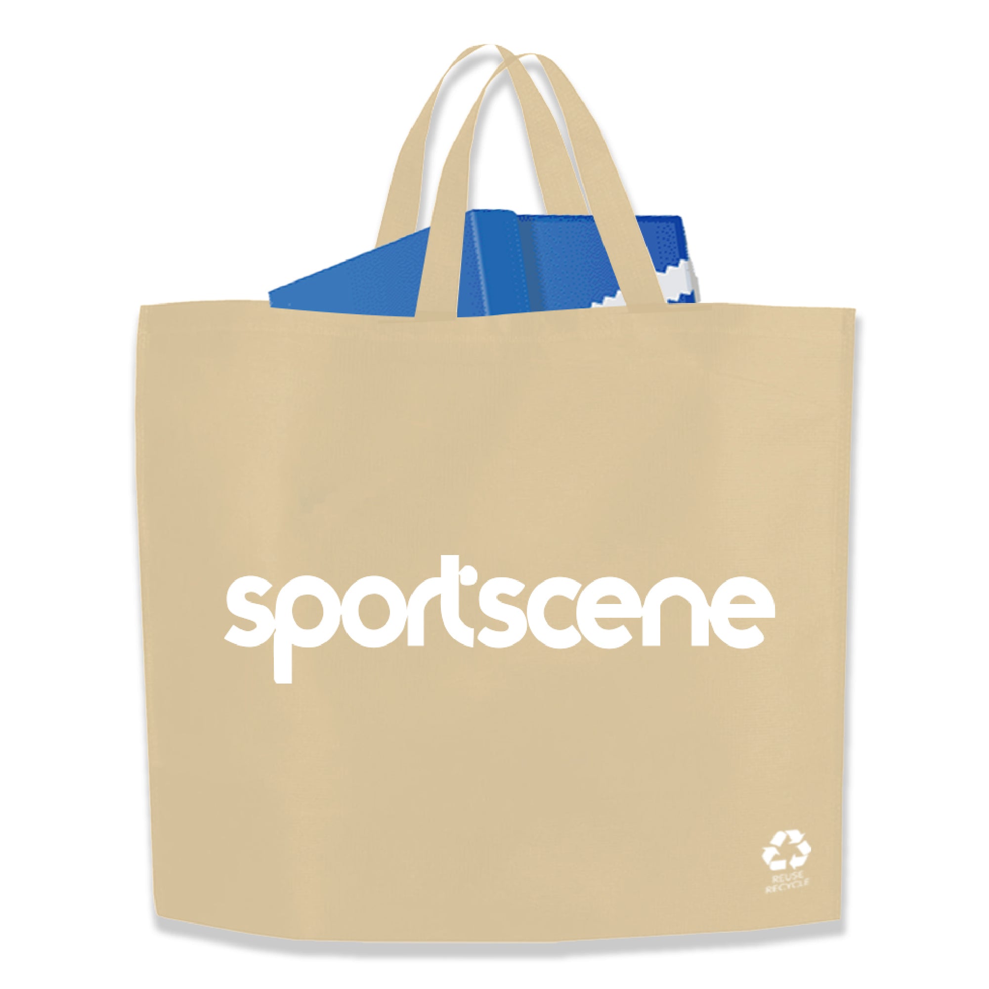 SHOP40 - Large Reusable Non-Woven Shopping Bag | 70GSM, 29L