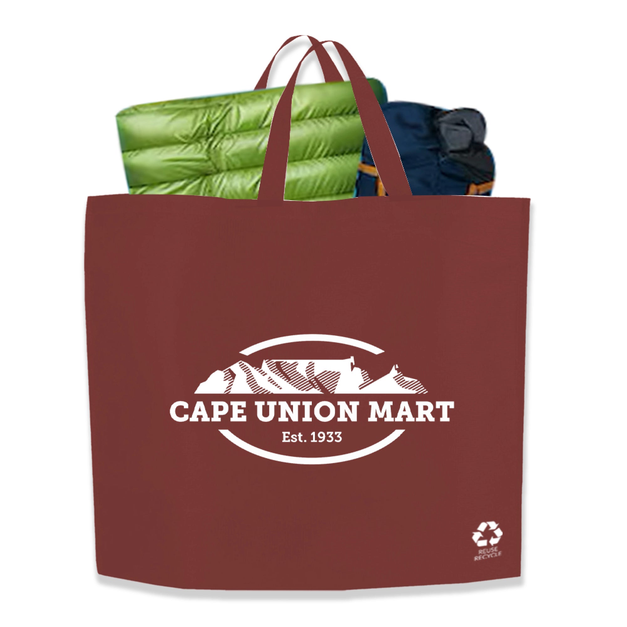 SHOP40 - Large Reusable Non-Woven Shopping Bag | 70GSM, 29L