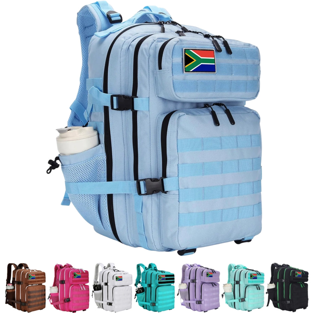 Tactical Water-Resistant Backpack – 28L