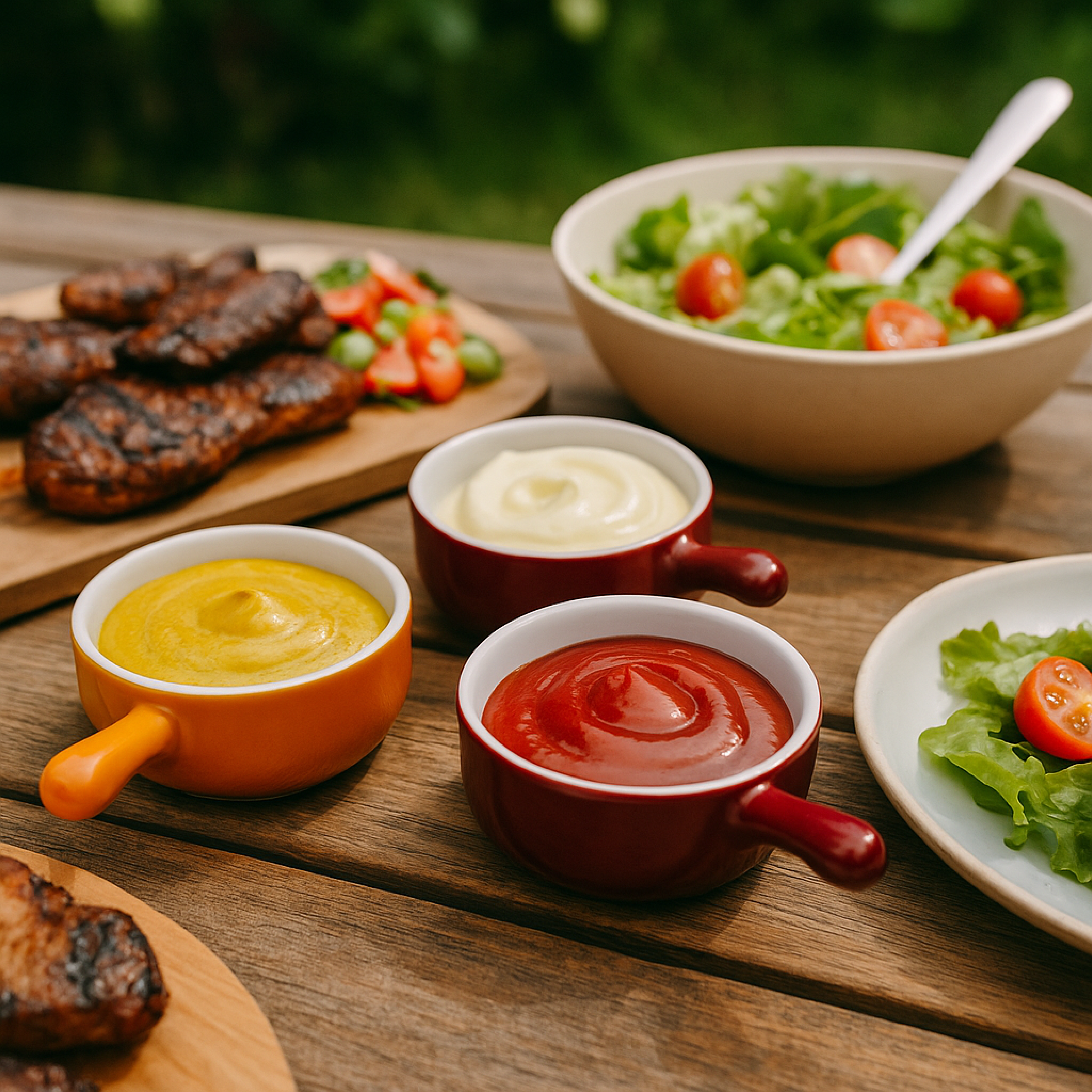 Salsera de Porcelana con Asa - 60ml