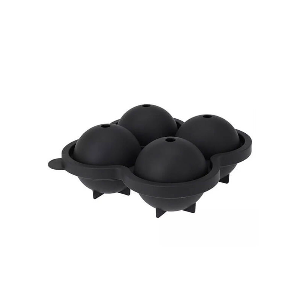 صينية مكعبات الثلج المستديرة - 4 مكعبات