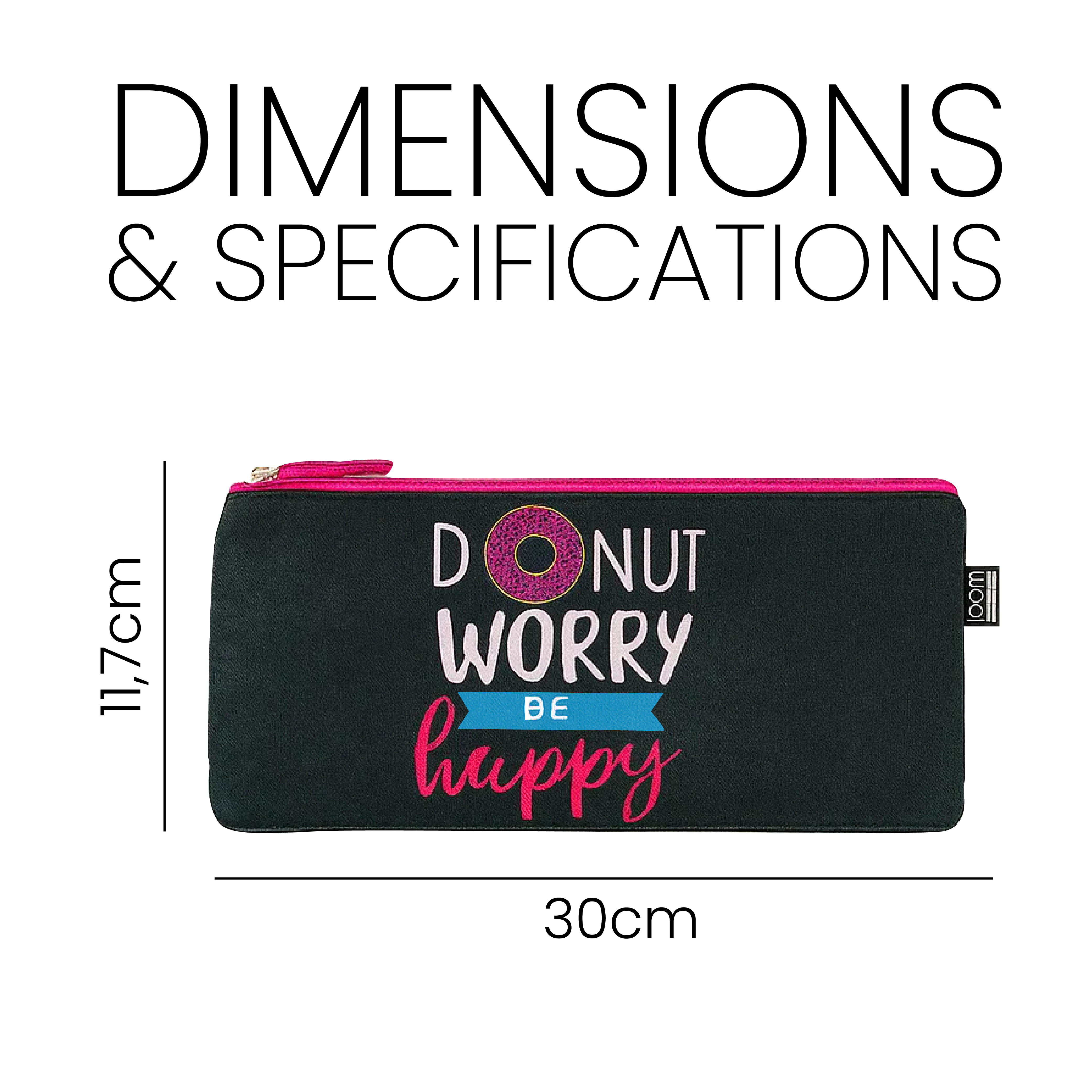 Estuche para lápices - 30 cm - Vuelta al cole